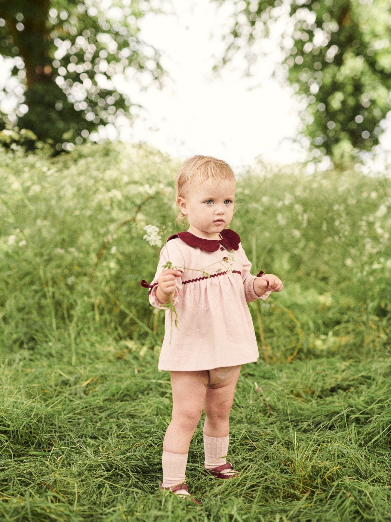 Pink Julieta Baby Girl Set