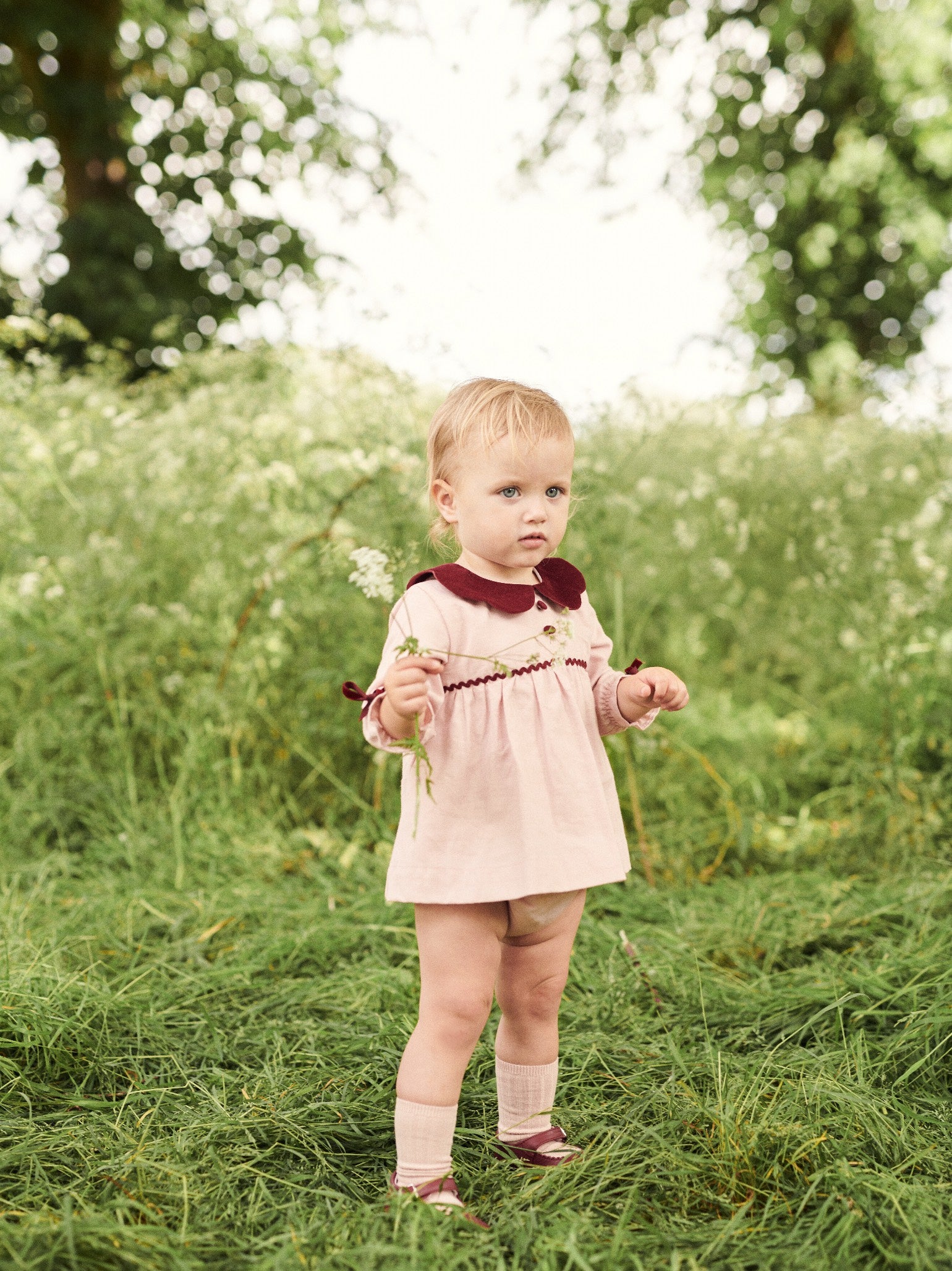 Pink Julieta Baby Girl Set