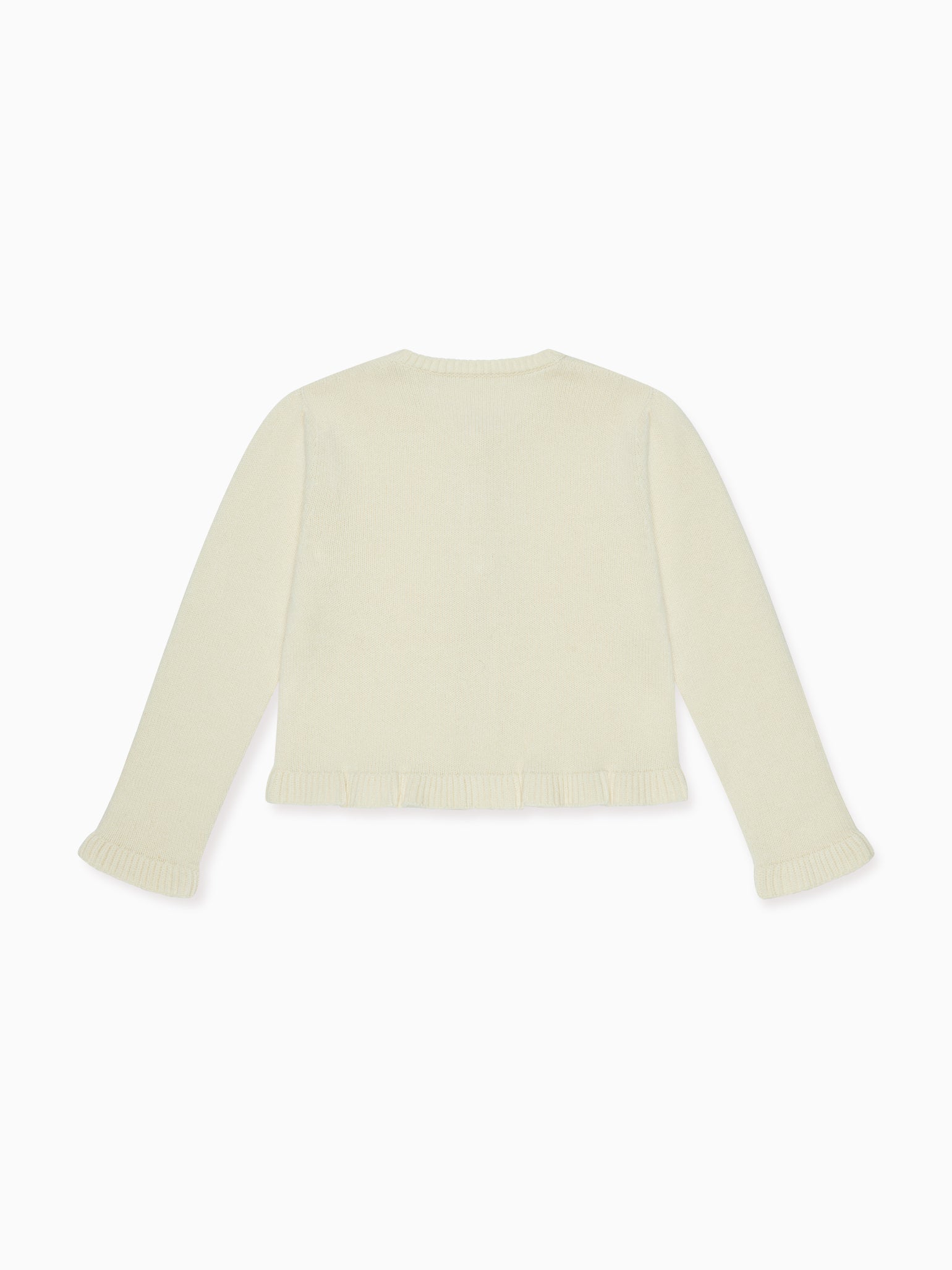 Ivory Jupiter Cashmere Girl Cardigan