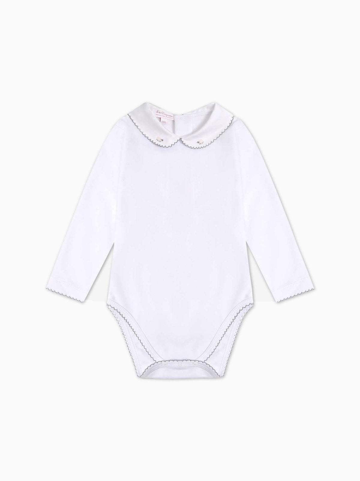 White Lamb Baby Body Vest