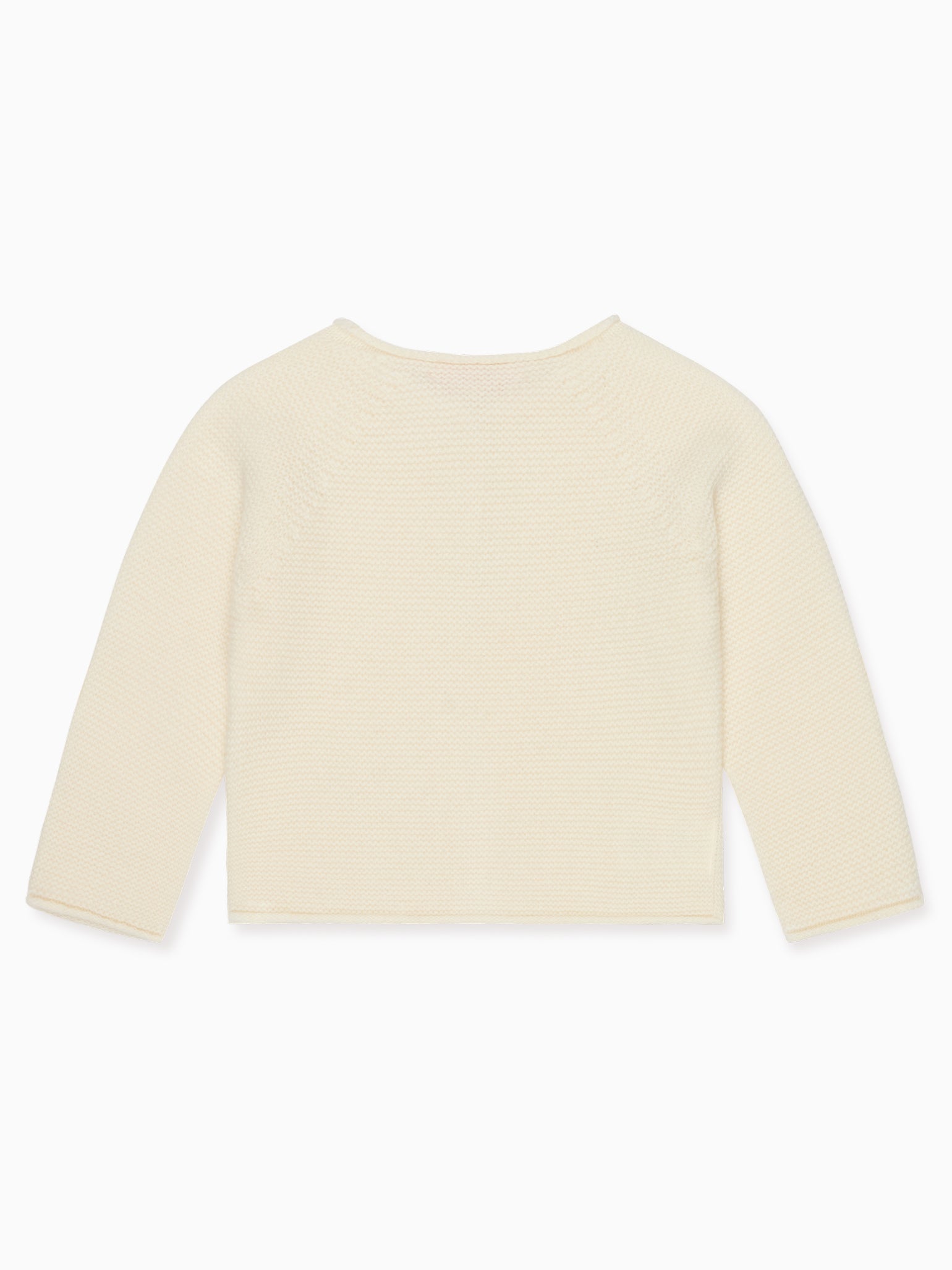 Ivory Leandra Cashmere Baby Cardigan