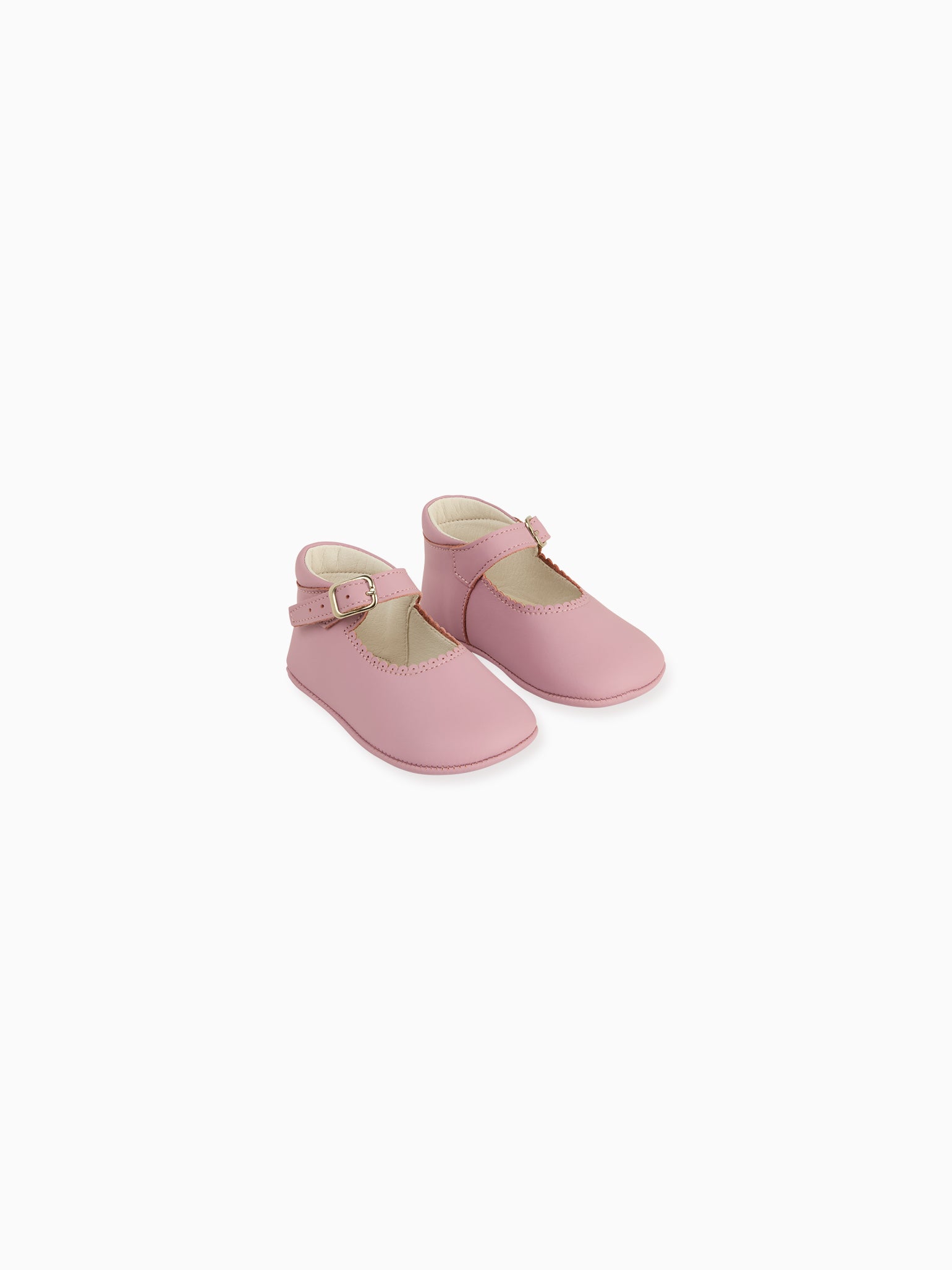Lilac Leather Baby Mary Jane Shoes