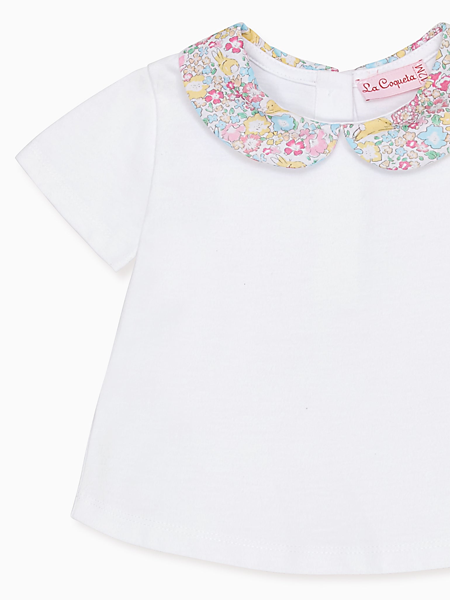 Pink Bunny Leo Baby Top
