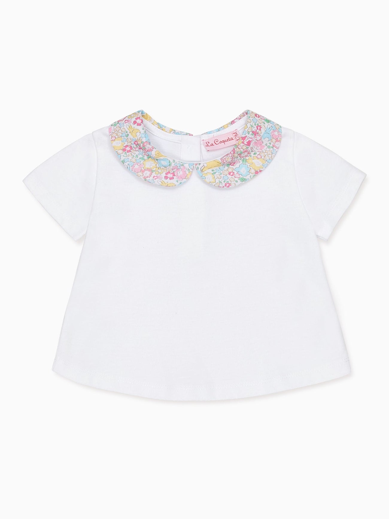 Pink Bunny Leo Baby Girl Top