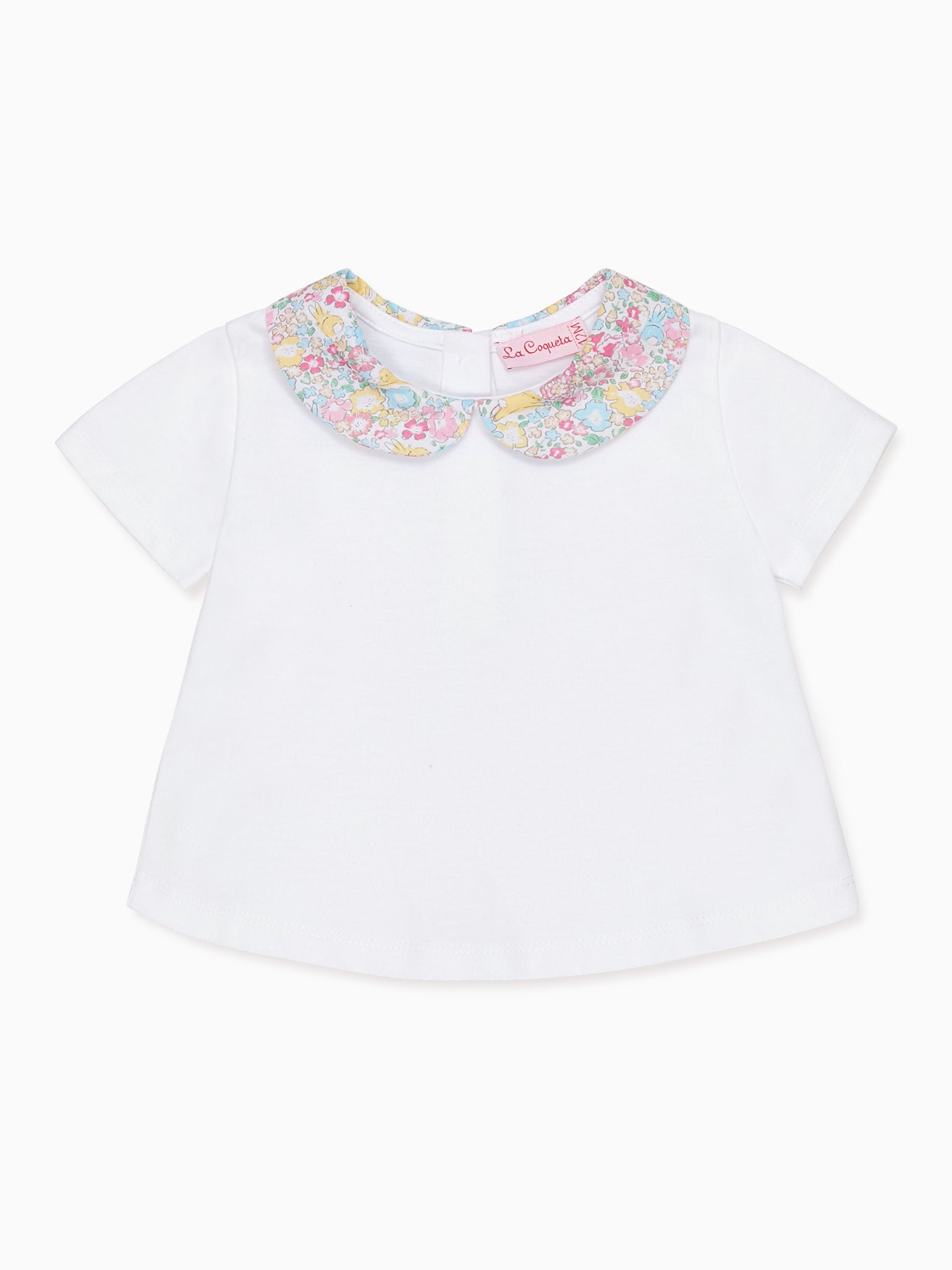 Pink Bunny Leo Baby Top