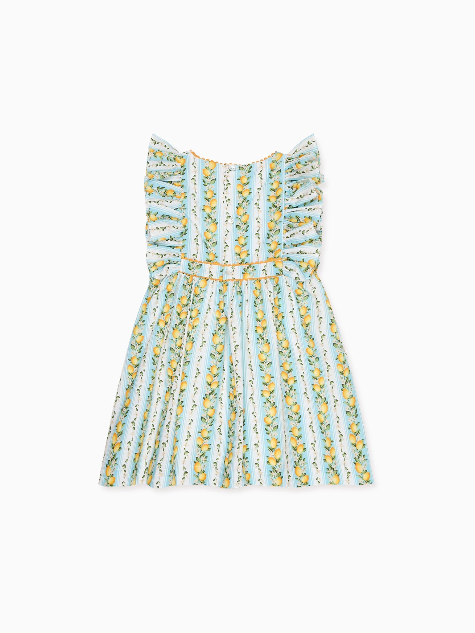 Blue Garland Limon Girl Dress