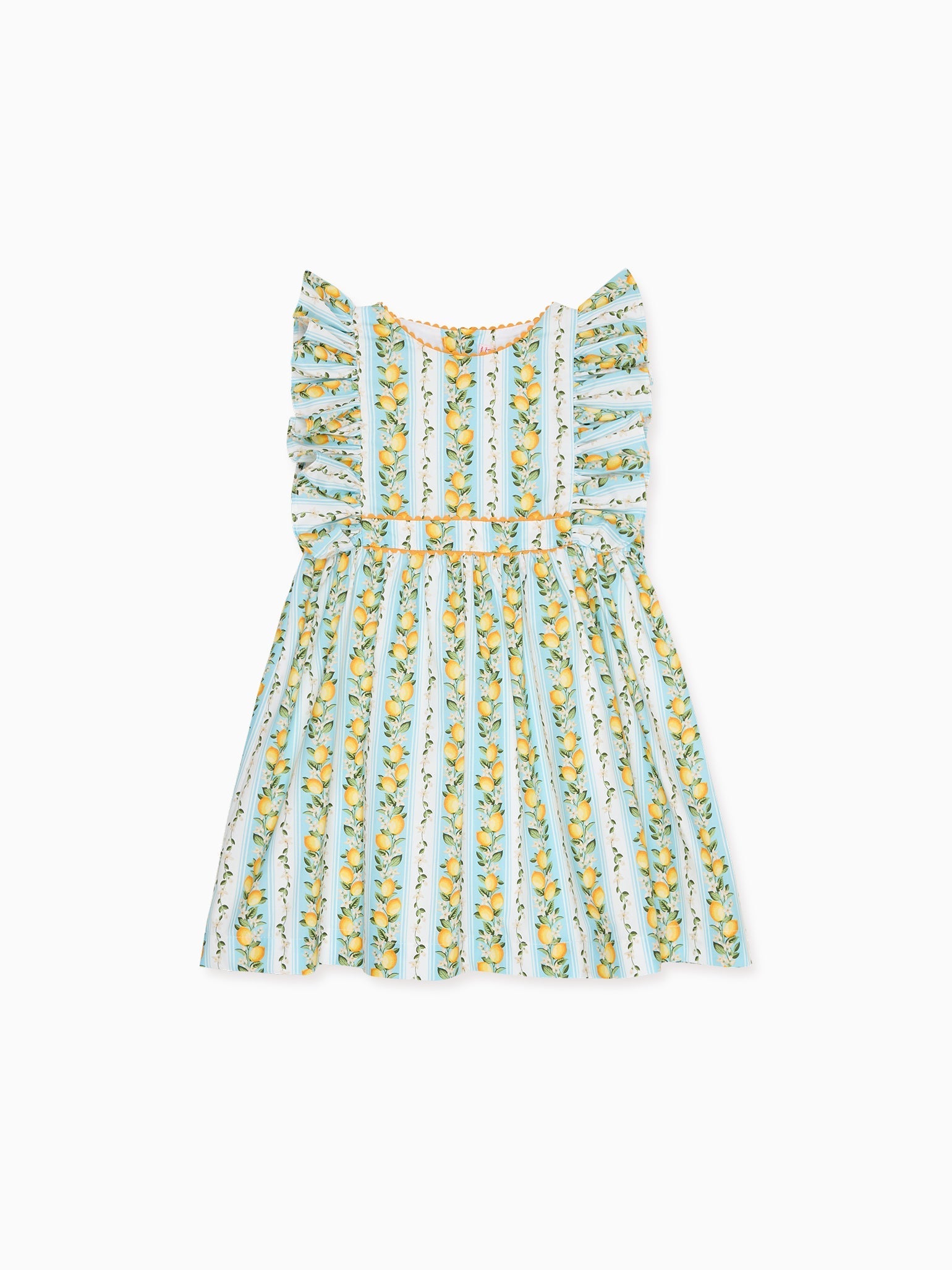 Blue Garland Limon Girl Dress