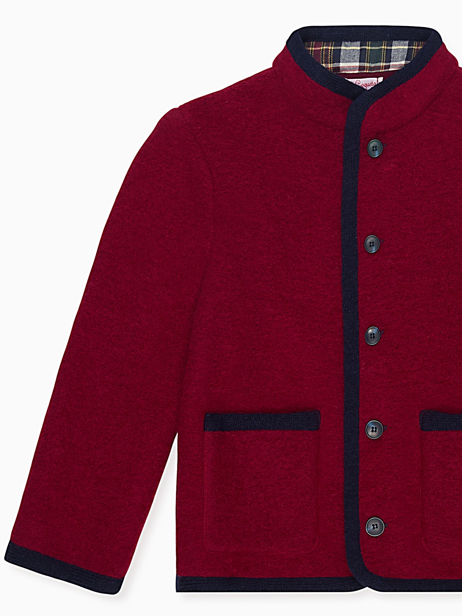 Burgundy Lorenzo Boy Jacket