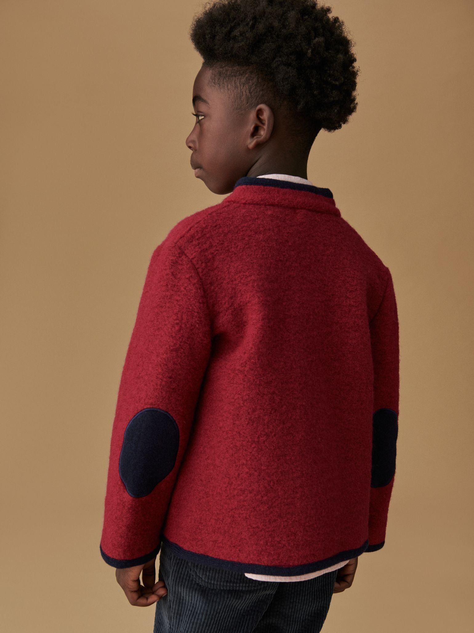 Burgundy Lorenzo Boy Jacket