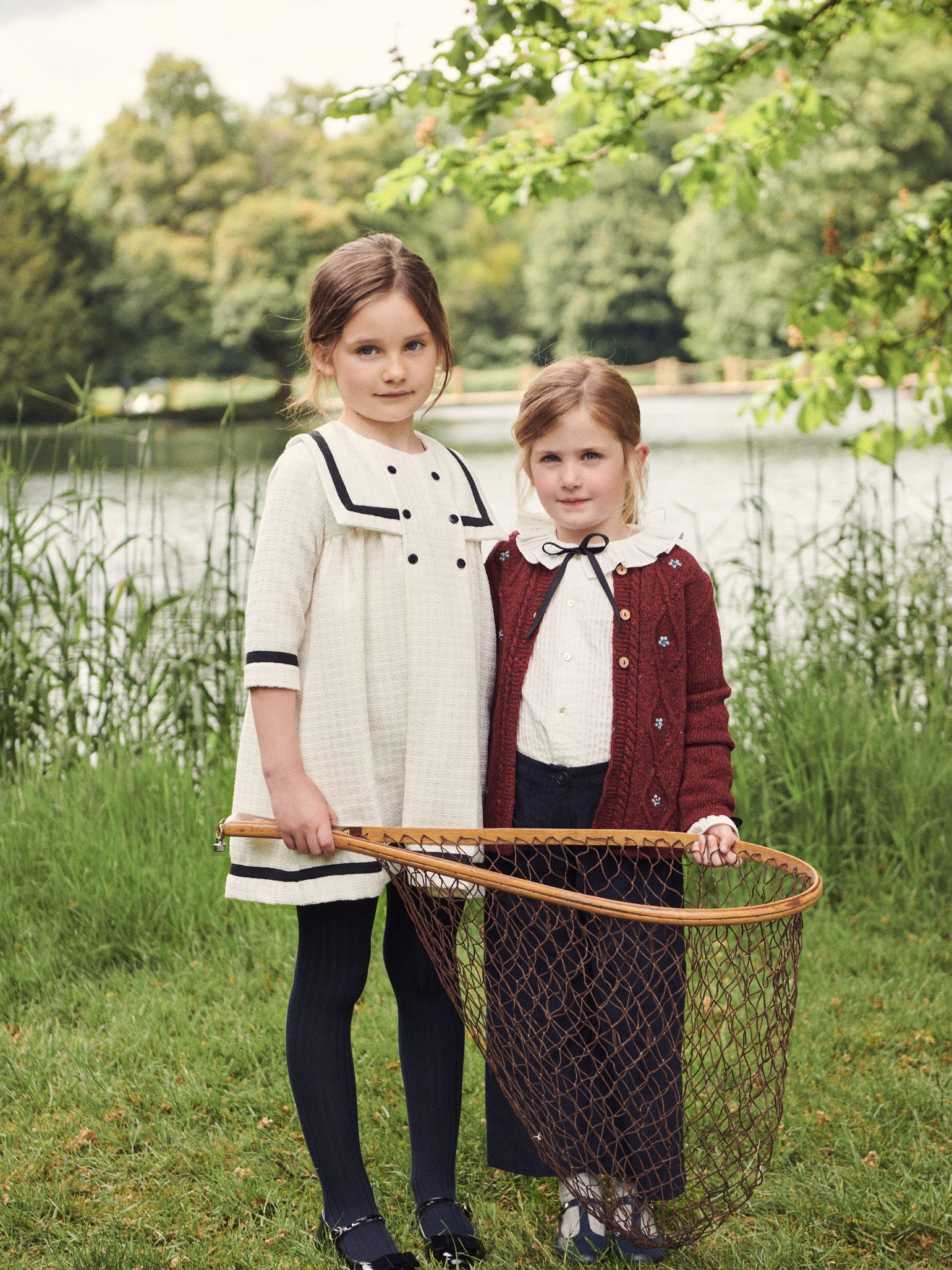 Burgundy Denali Merino Girl Cardigan