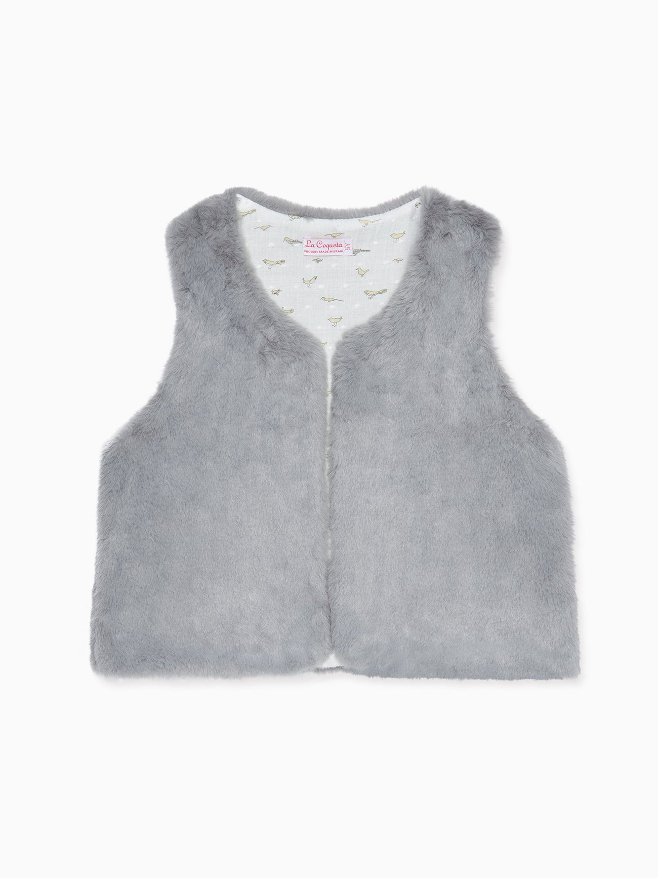 Grey Marisol Girl Vest