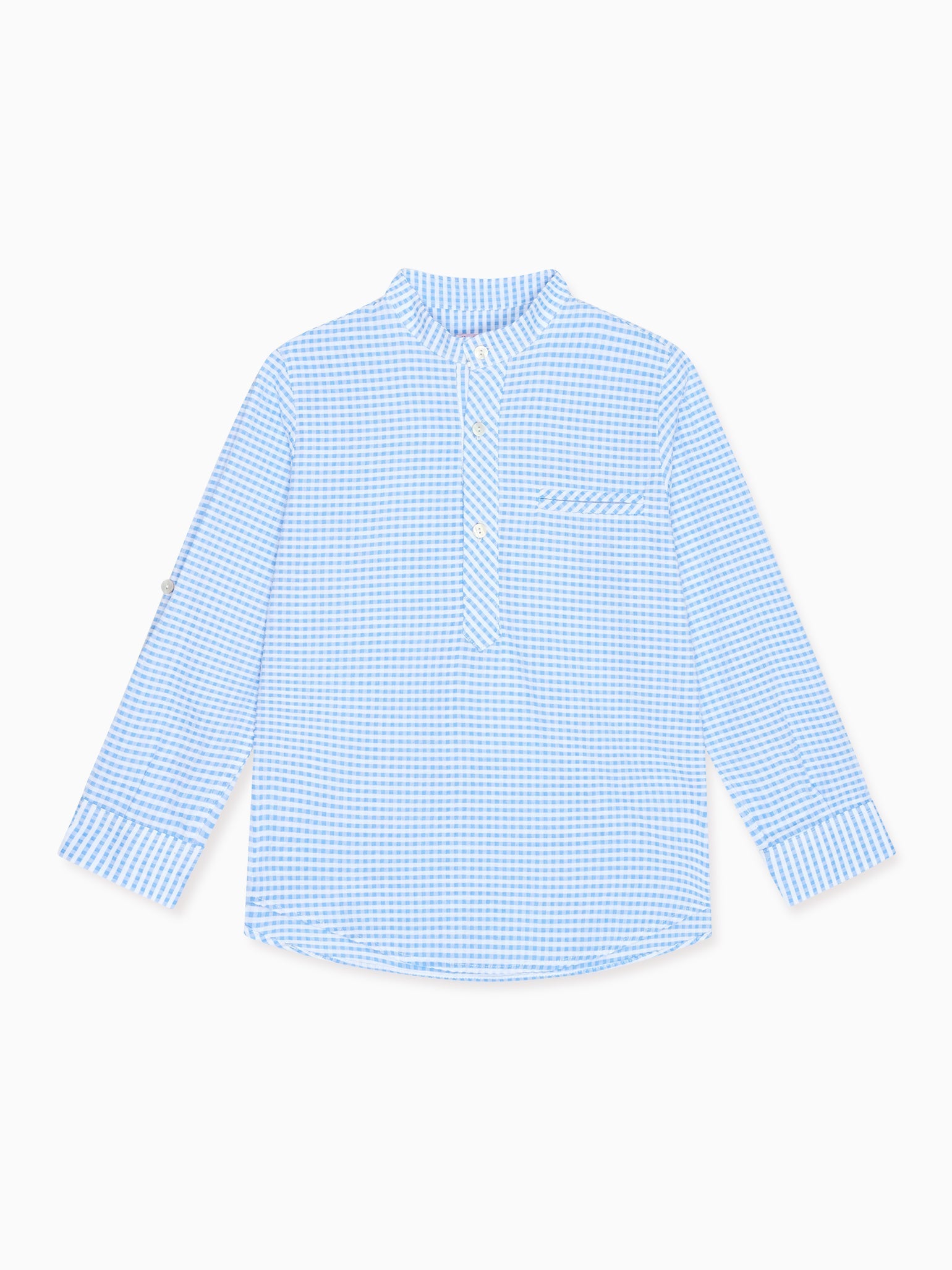 Fabiola Girl Dress & Mateo Boy Shirt Outfit Bundle