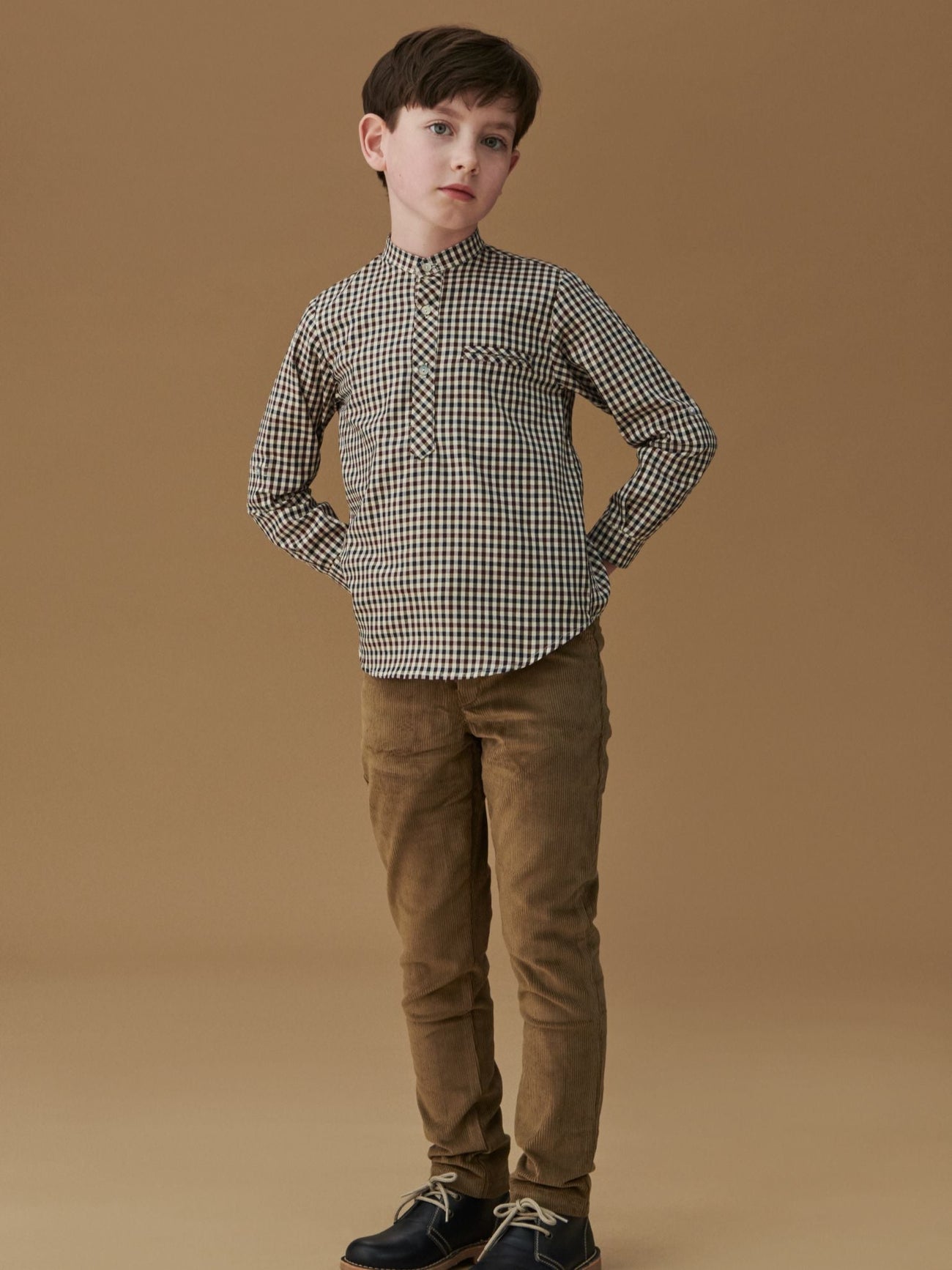 Biscuit Reinaldo Corduroy Boy Trousers