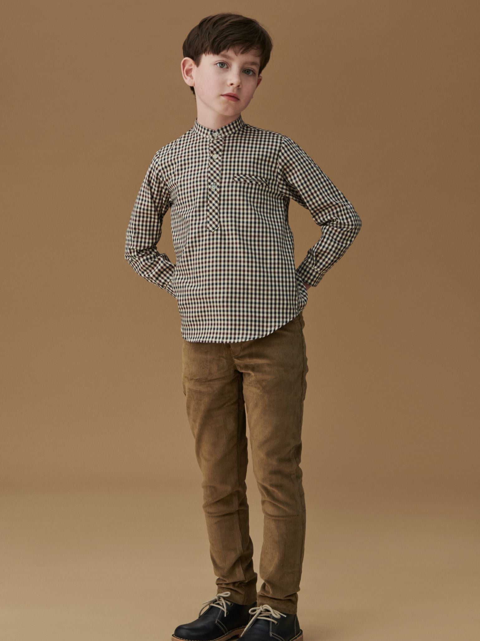 Biscuit Reinaldo Corduroy Boy Trousers