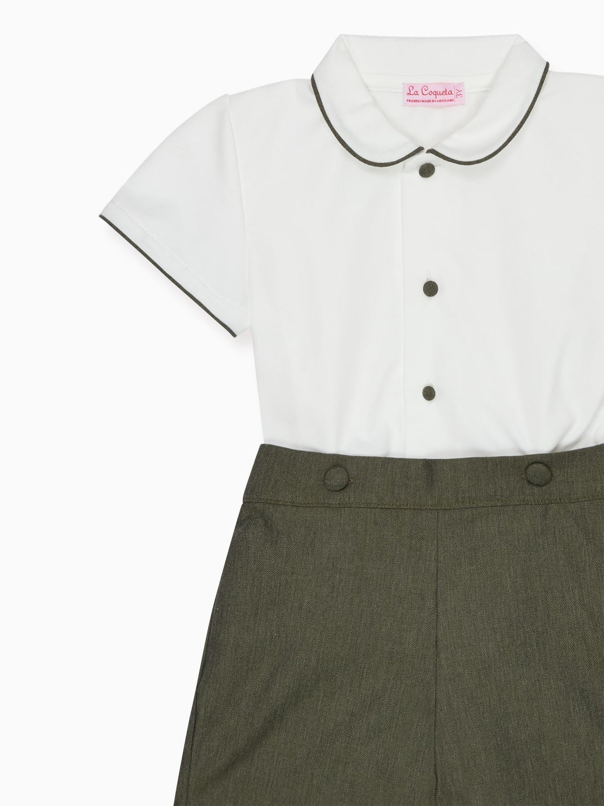 Green Mattia Baby Boy Set