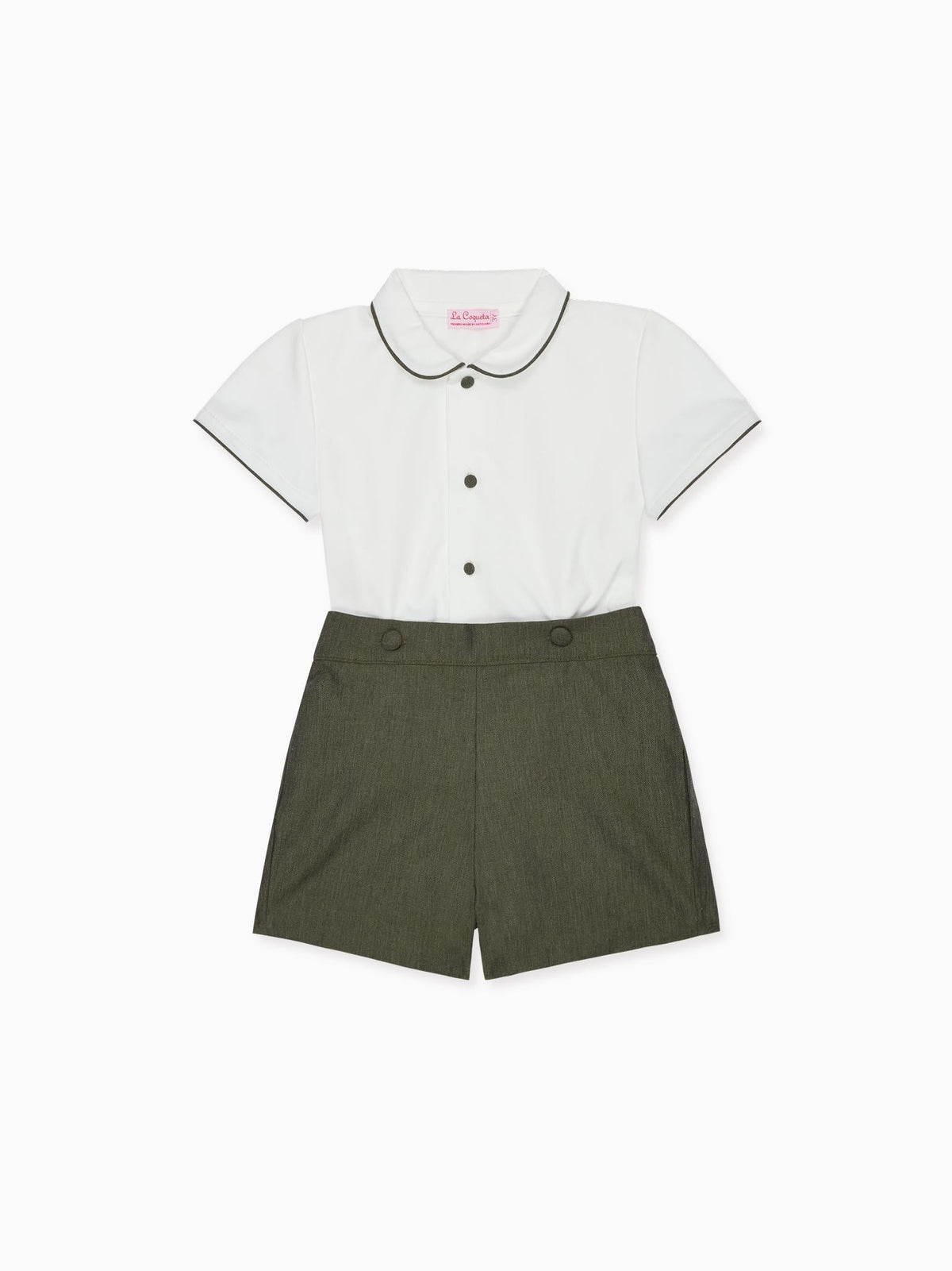 Green Mattia Baby Boy Set