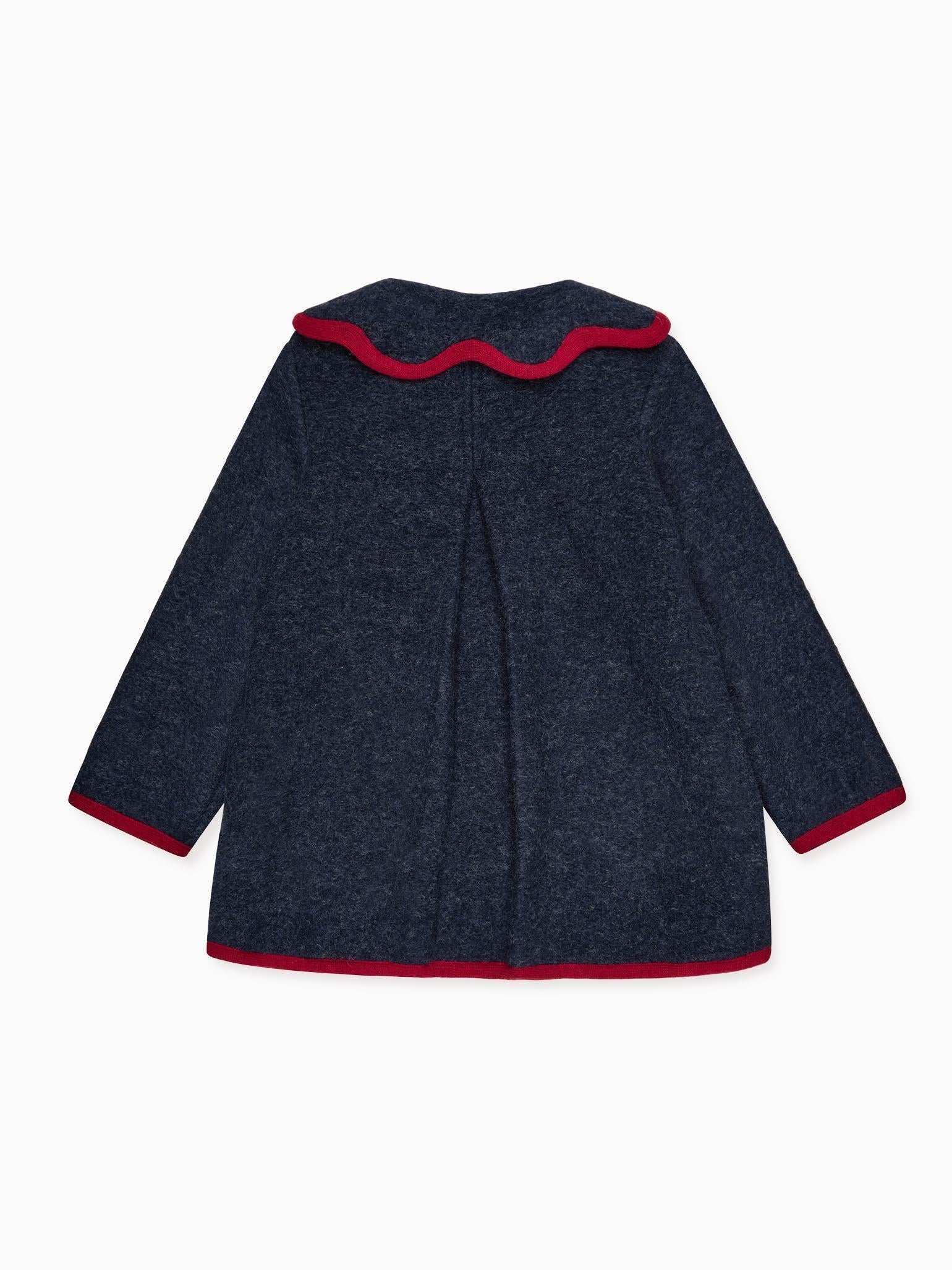Navy Mireya Girl Jacket