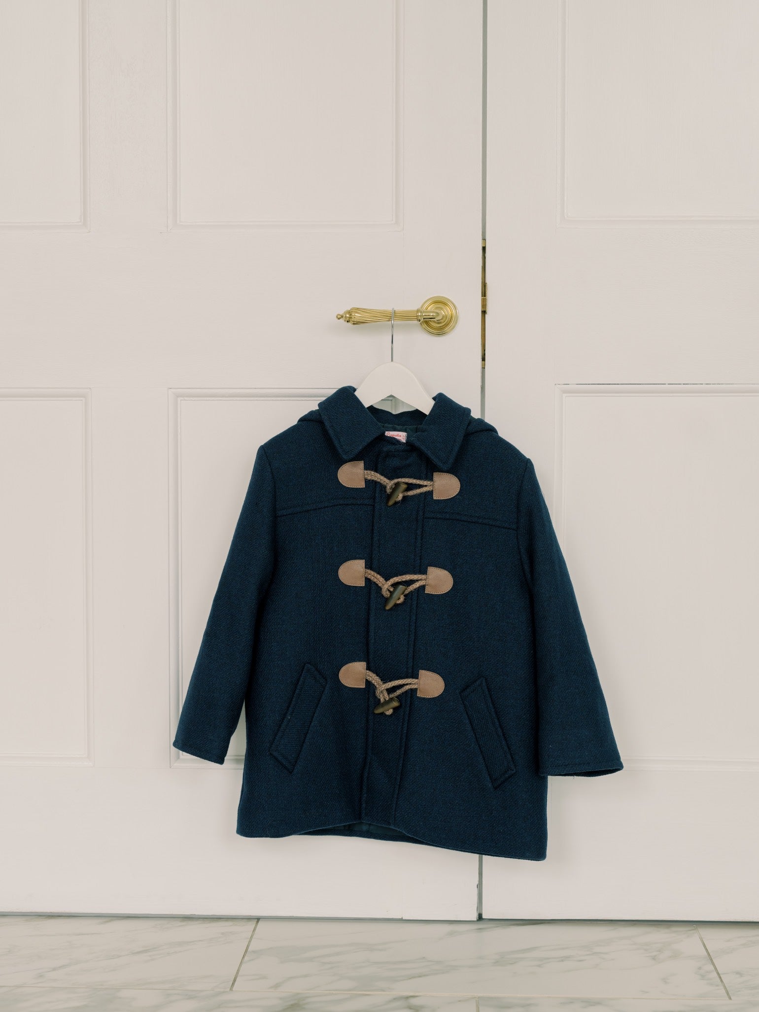 Navy Nicholas Kids Coat