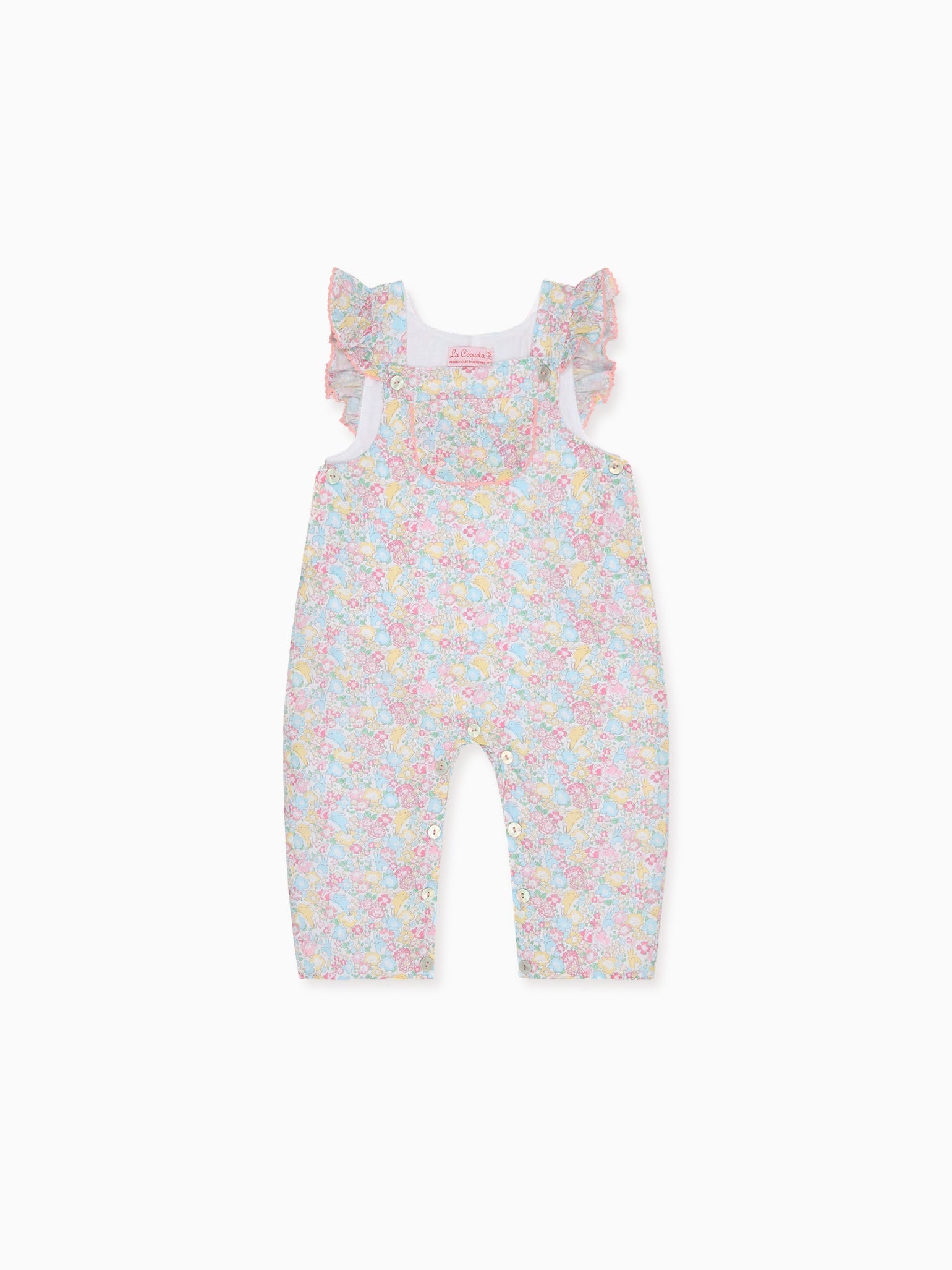 Leo Baby Girl Top & Nova Baby Girl Dungarees Outfit Bundle