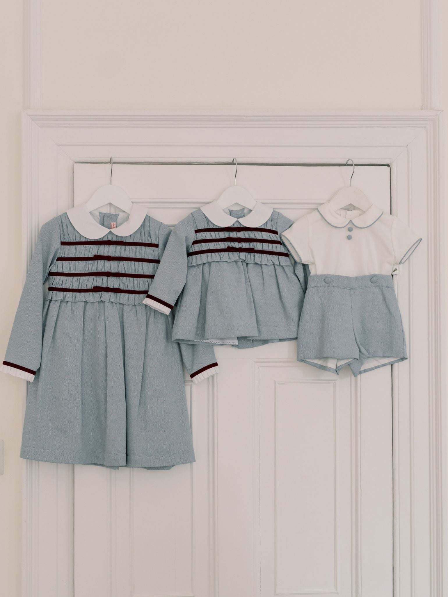 Light Blue Garcia Girl Dress