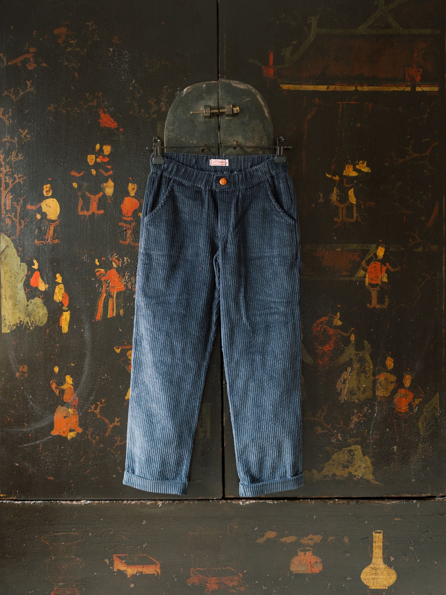 Blue Benito Corduroy Boy Trousers