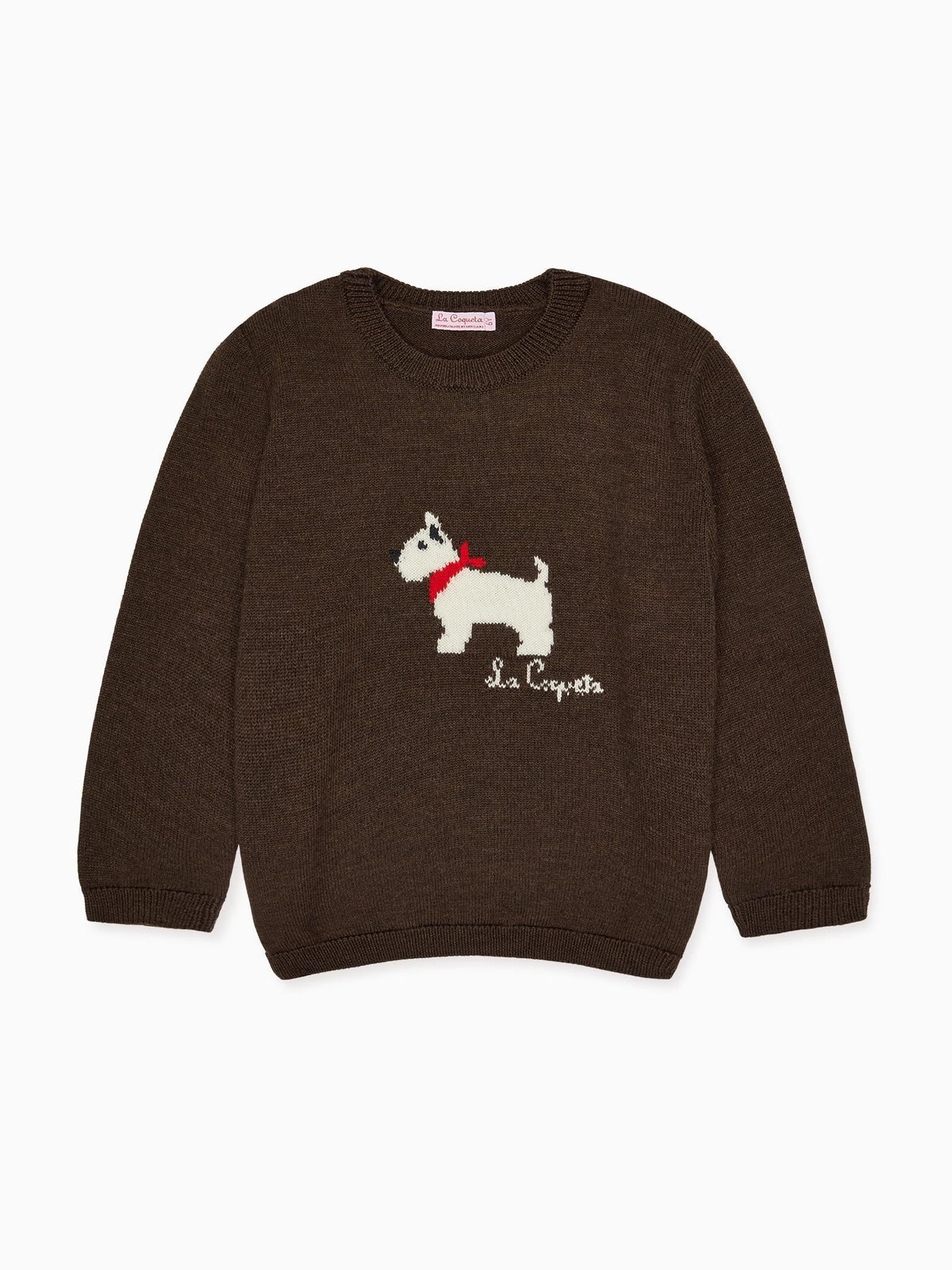 Chocolate Patricio Merino Kids Jumper