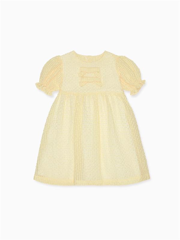 La Coqueta Kids - La Coqueta Kids Pale Yellow Petalo Ceremony Girl Dress – 2Y La Coqueta Kids - La Coqueta Kids Pale Yellow Petalo Ceremony Girl Dress – 2Y