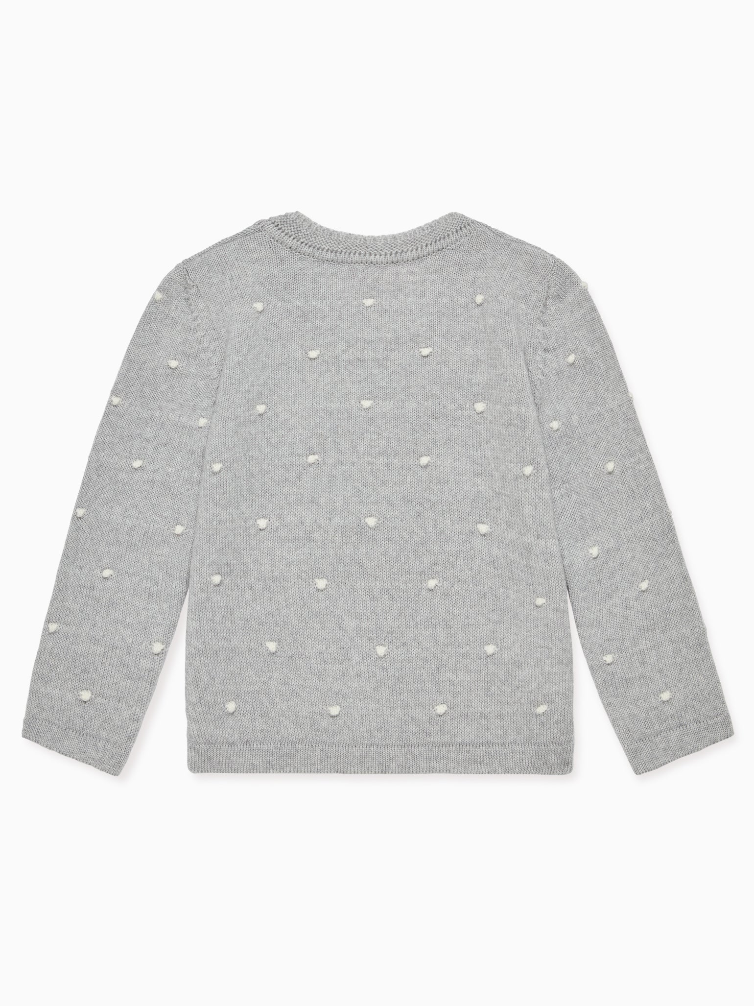 Grey Ramas Merino Baby Cardigan