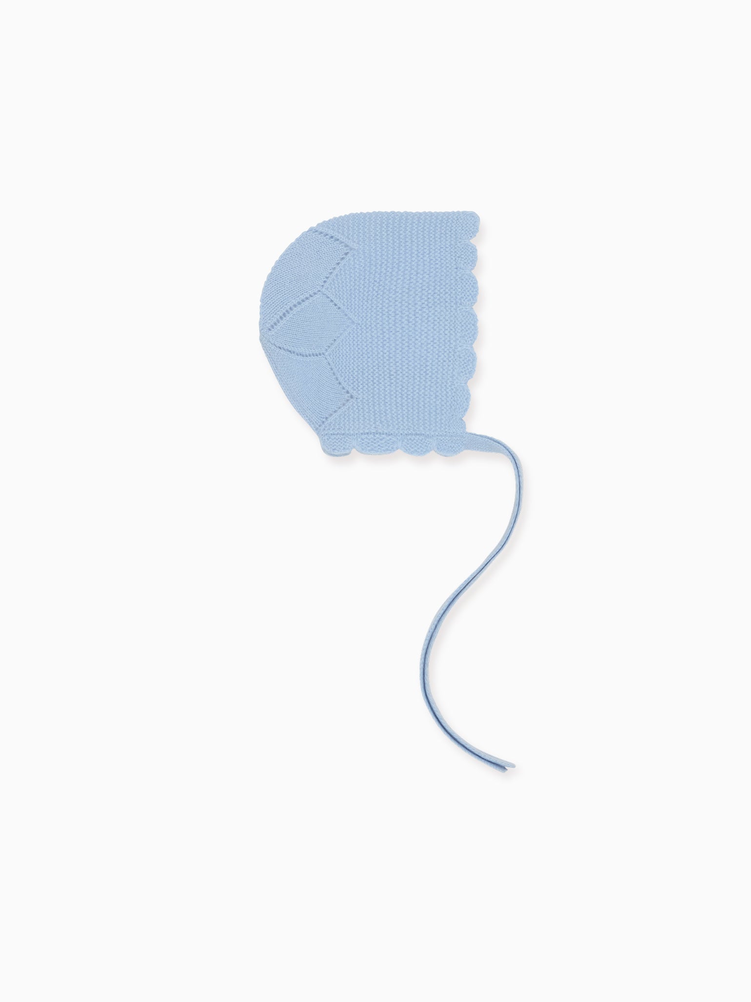 Blue Ramona Cashmere Baby Bonnet