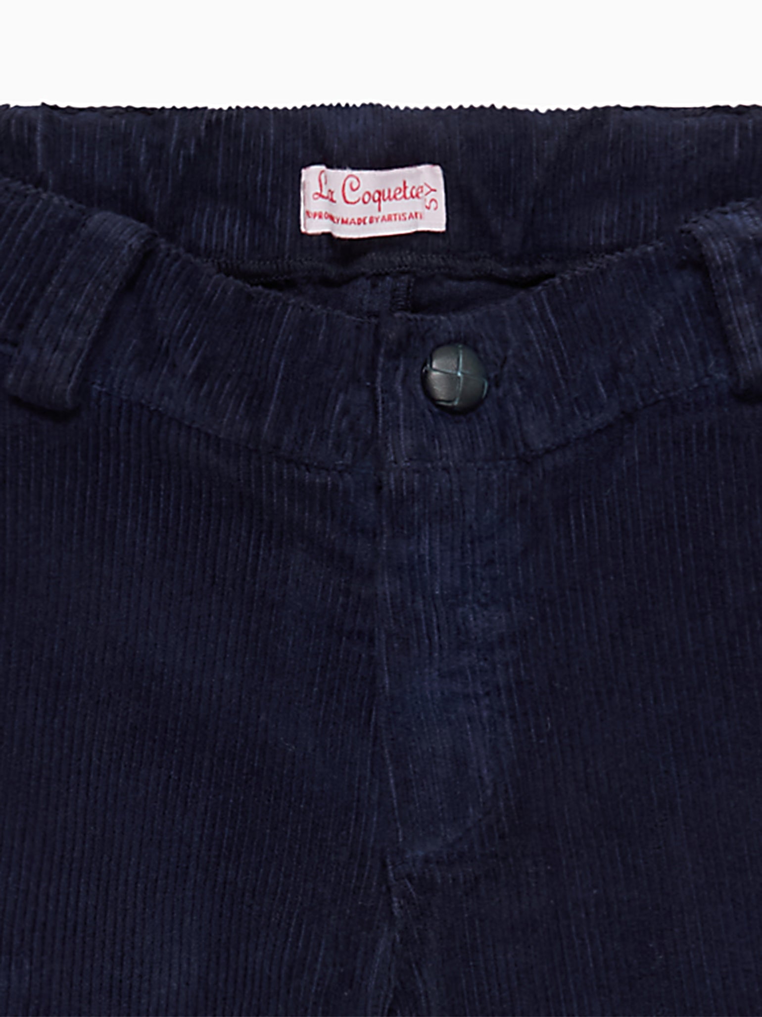 Navy Reinaldo Corduroy Boy Pants