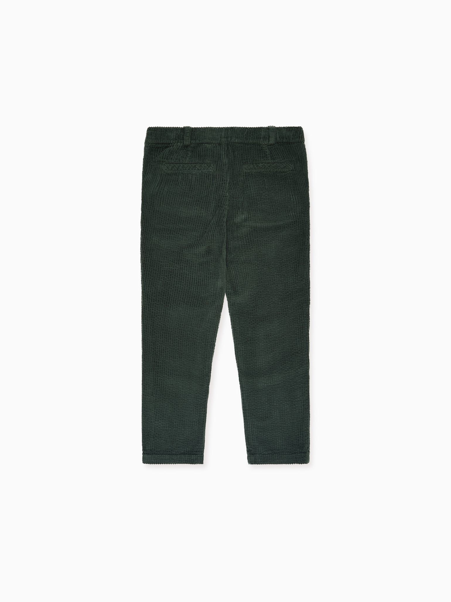 Olive Green Reinaldo Corduroy Boy Trousers