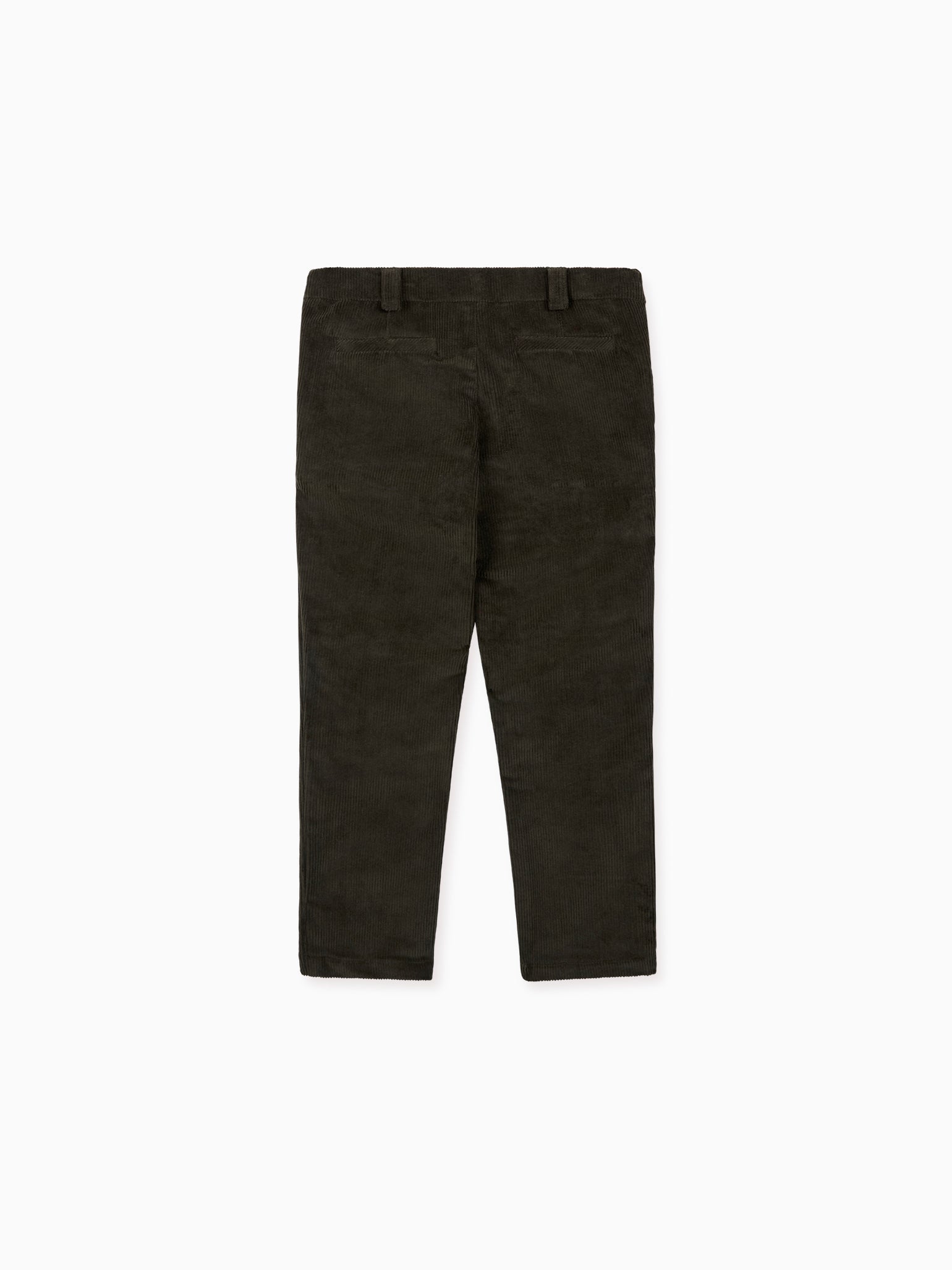 Olive Green Reinaldo Corduroy Boy Pants