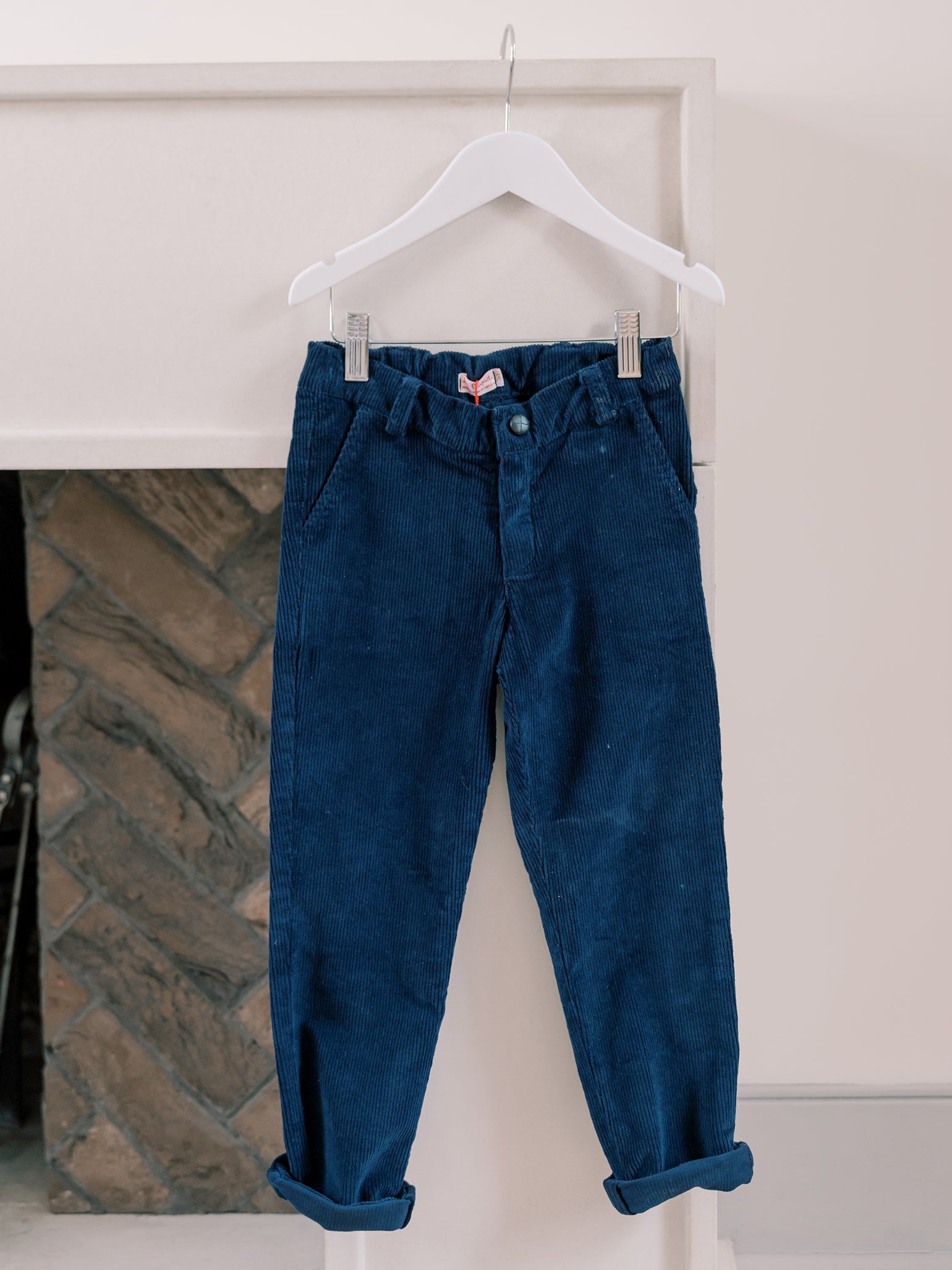 Navy Reinaldo Corduroy Boy Pants