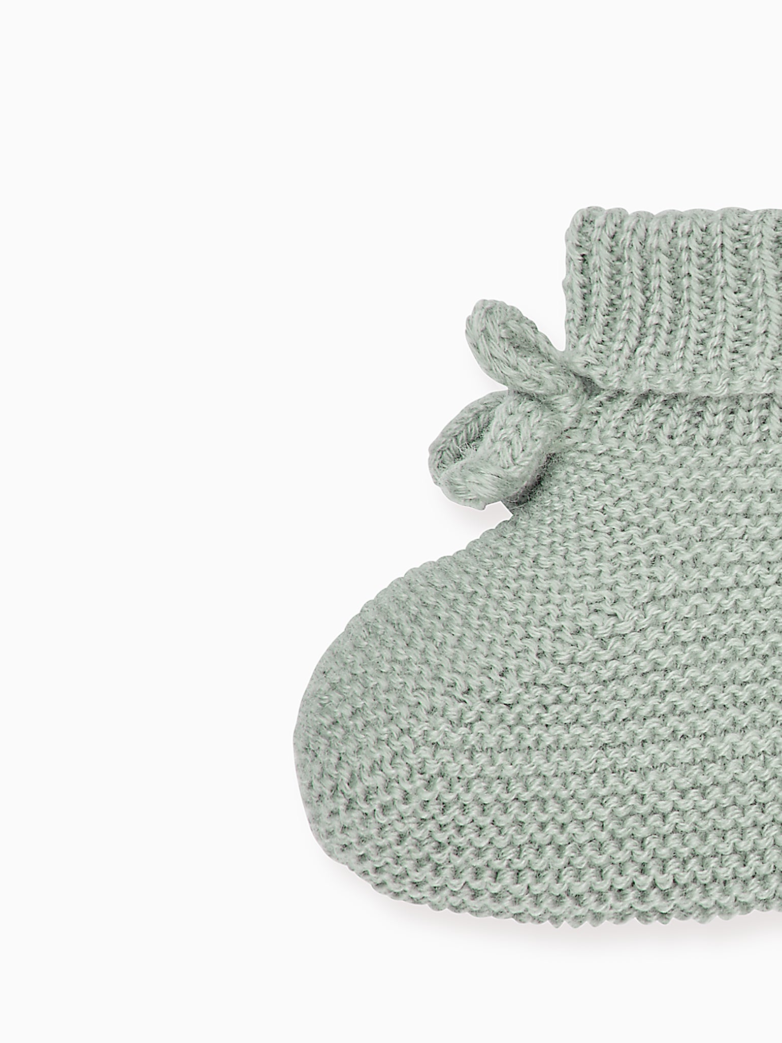 Sage Rimevera Merino Baby Booties