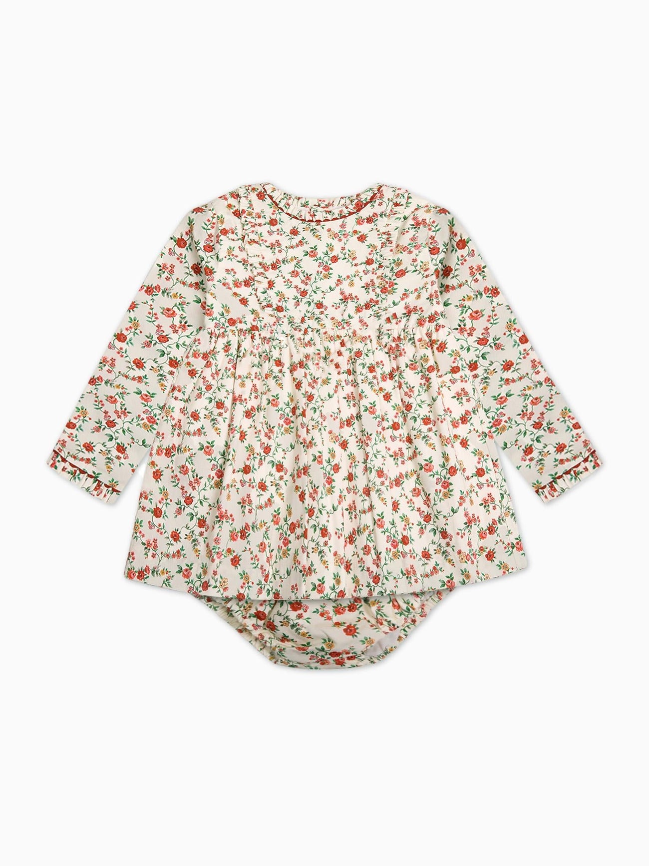 Ivory Floral Rosaura Baby Girl Set