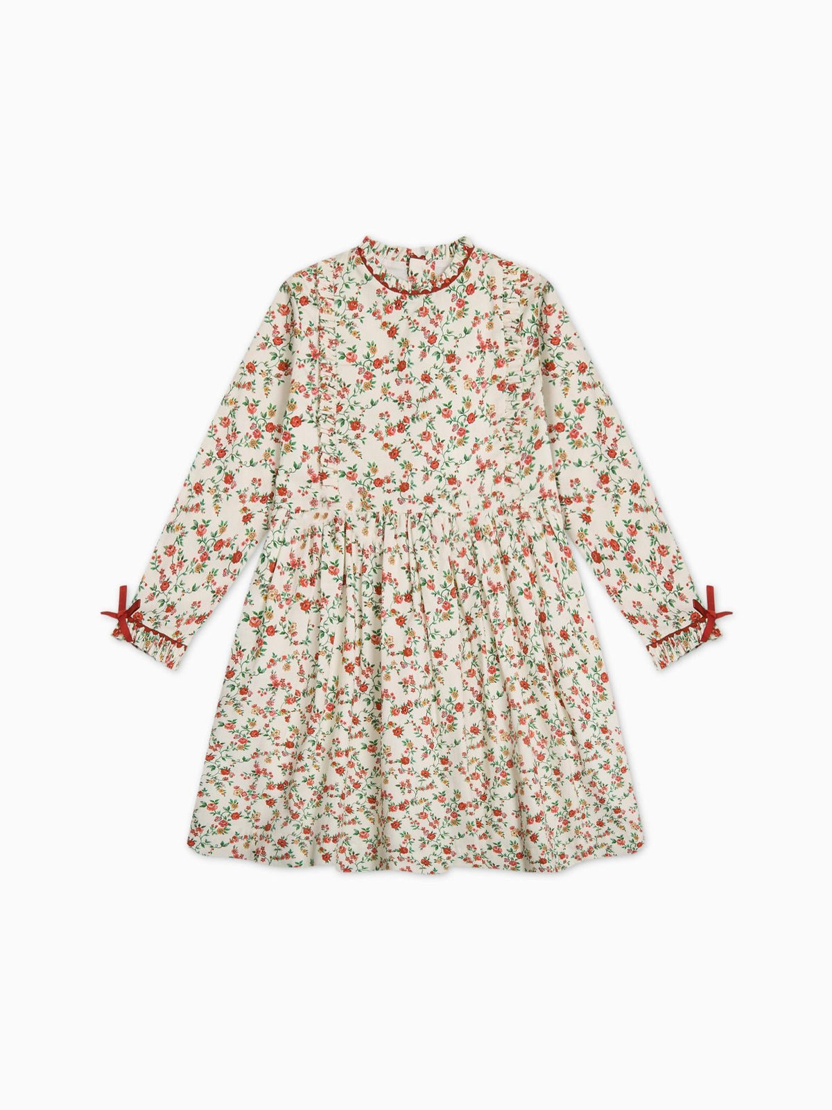 Ivory Floral Rosaura Girl Dress