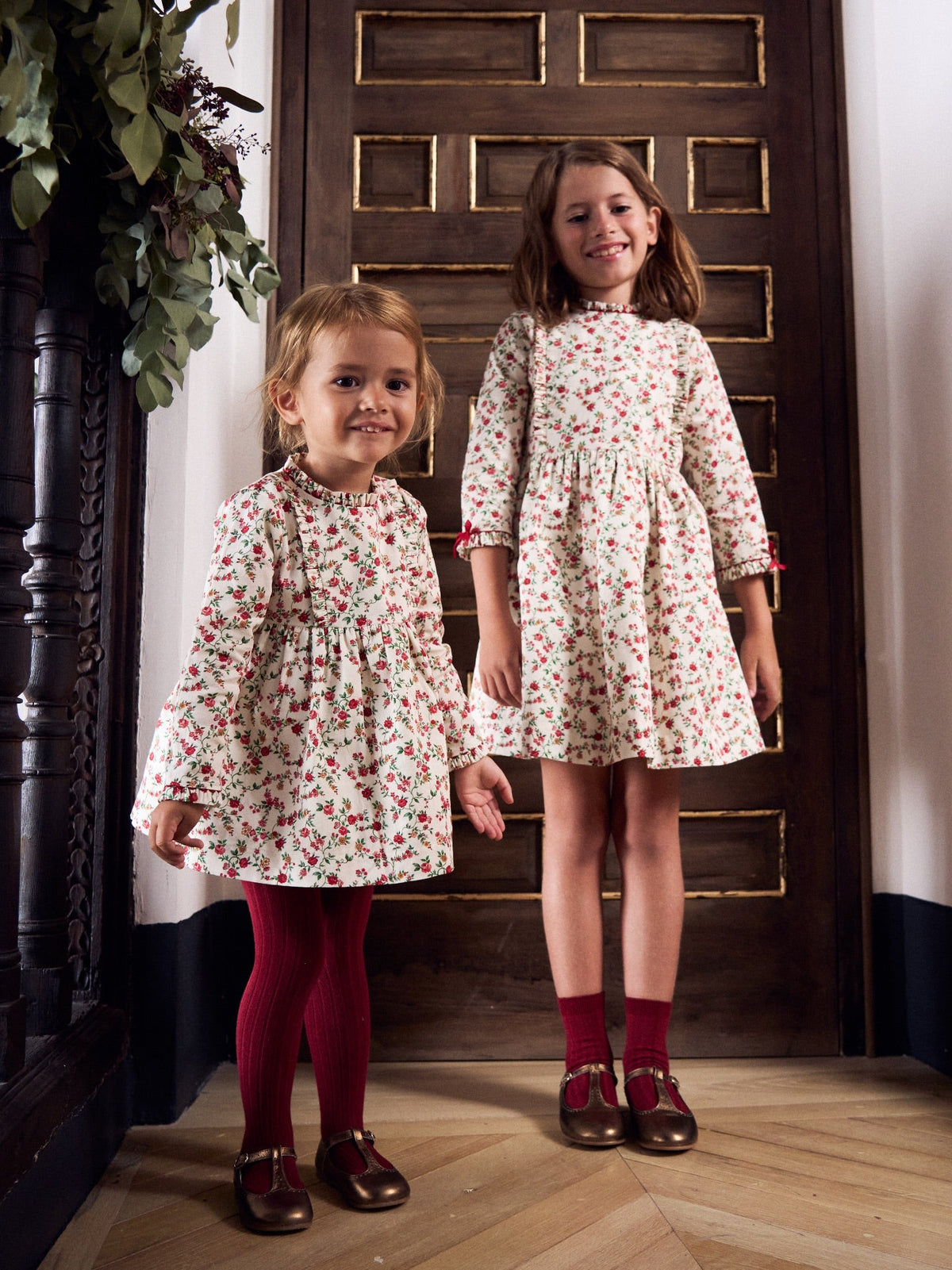 Ivory Floral Rosaura Baby Girl Set