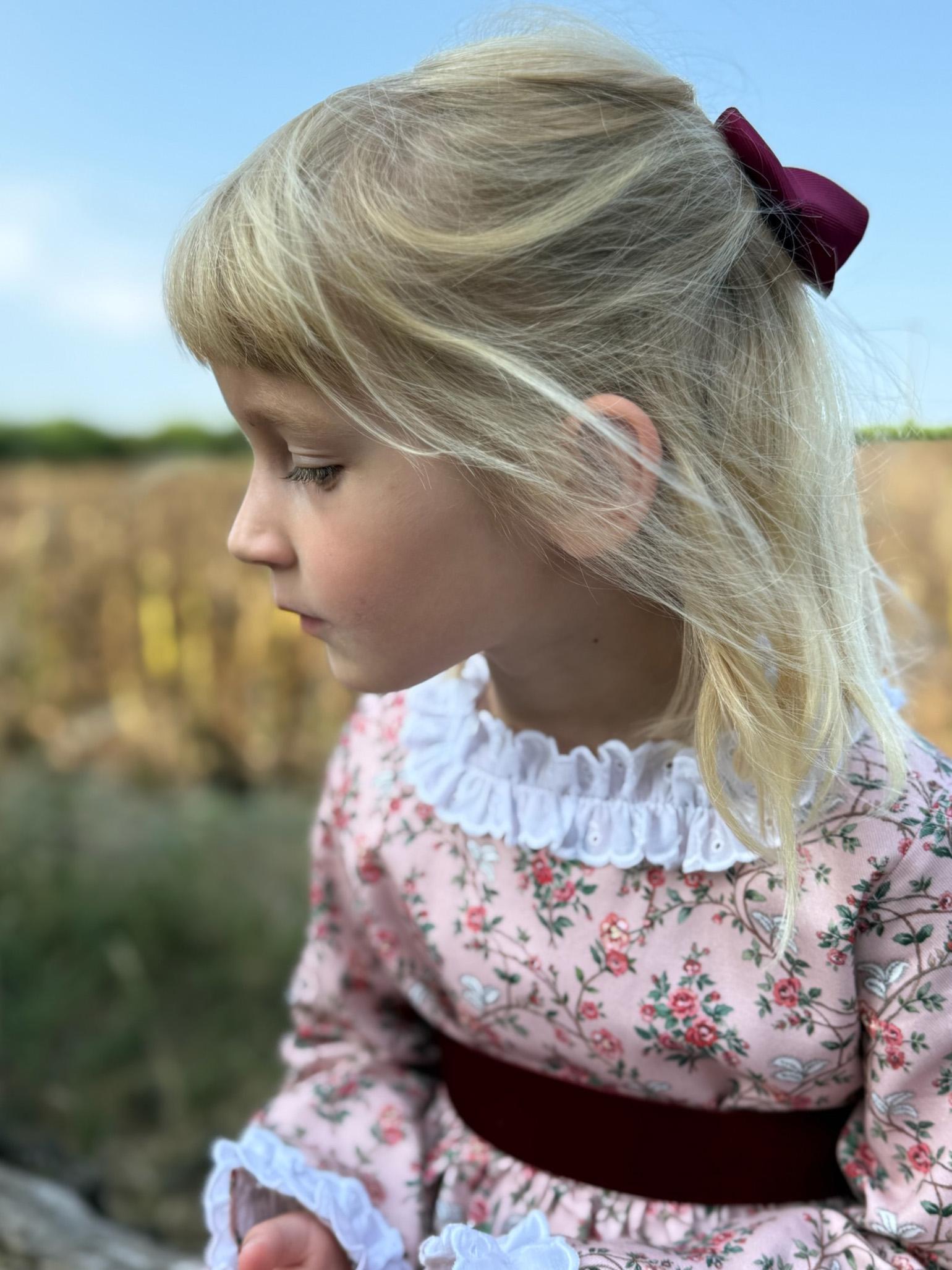 Rose Floral Silas Girl Dress