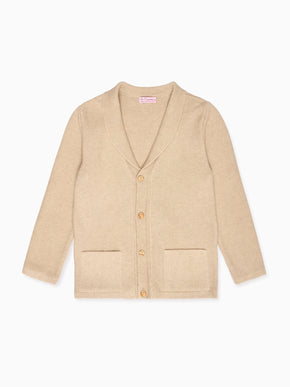 Camel Selvas Cotton Boy Cardigan