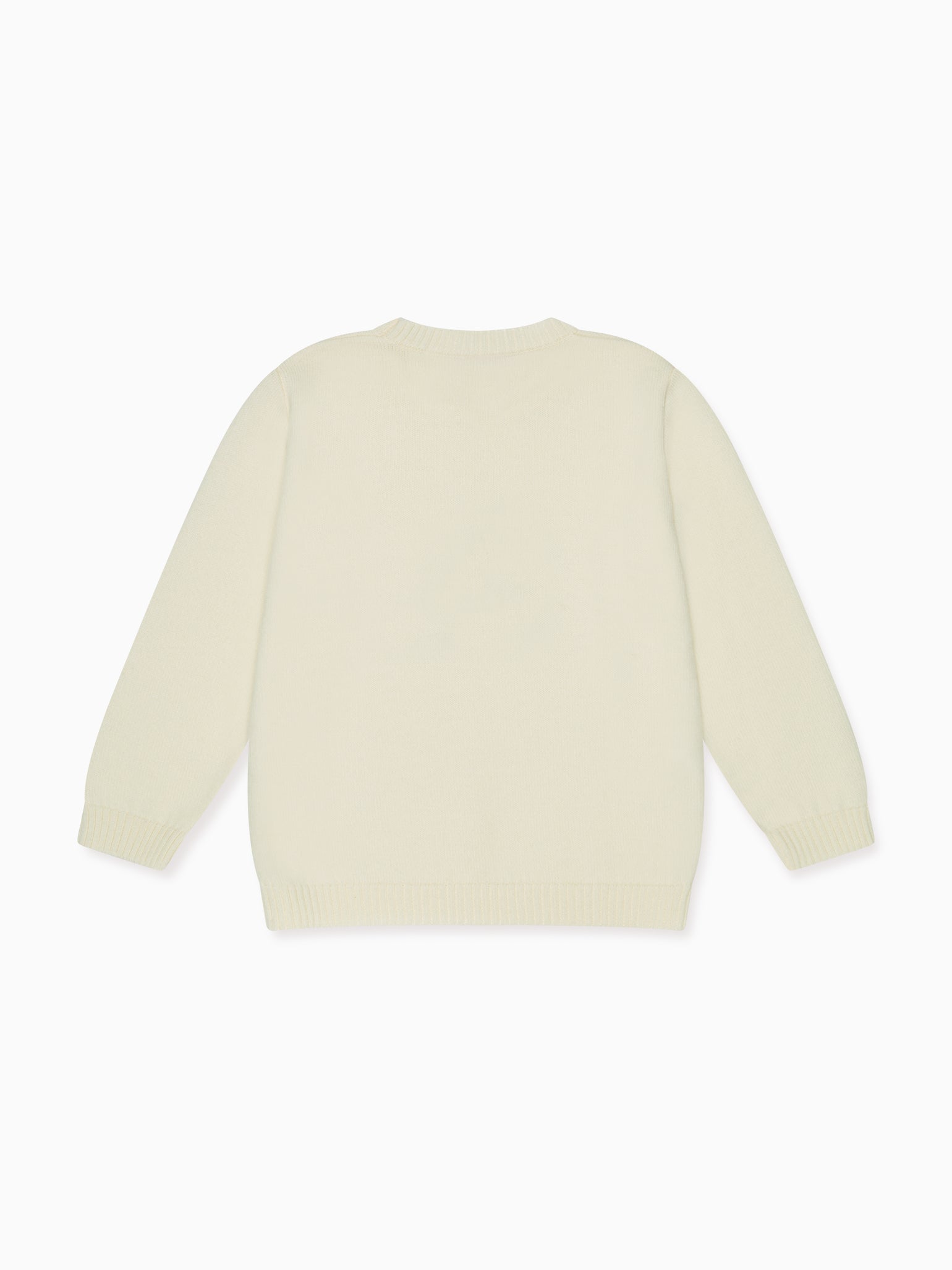 Ivory Ski Merino Kids Jumper
