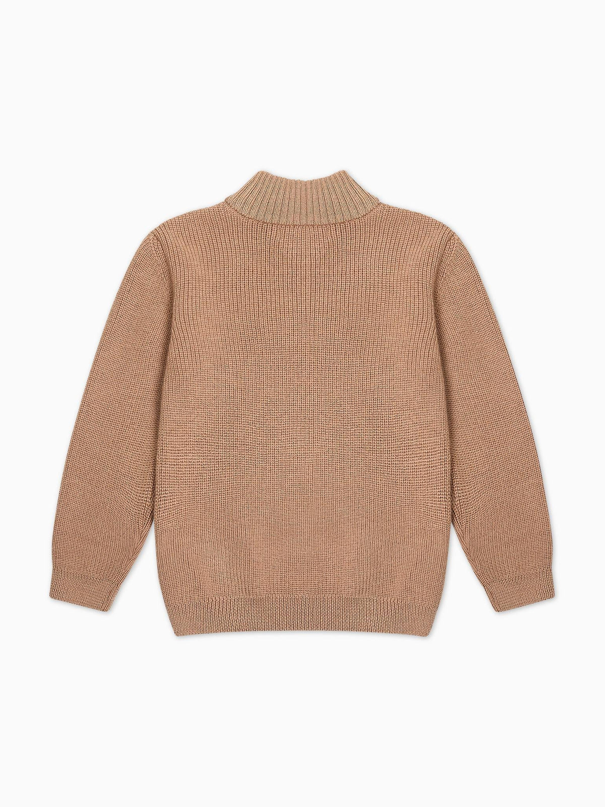 Camel Sonny Merino Boy Jumper