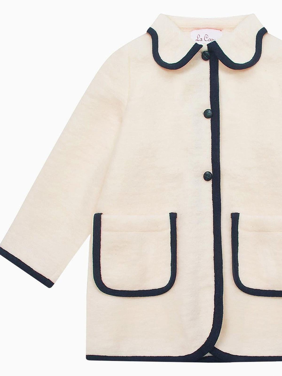 Ivory Sophia Girl Coat