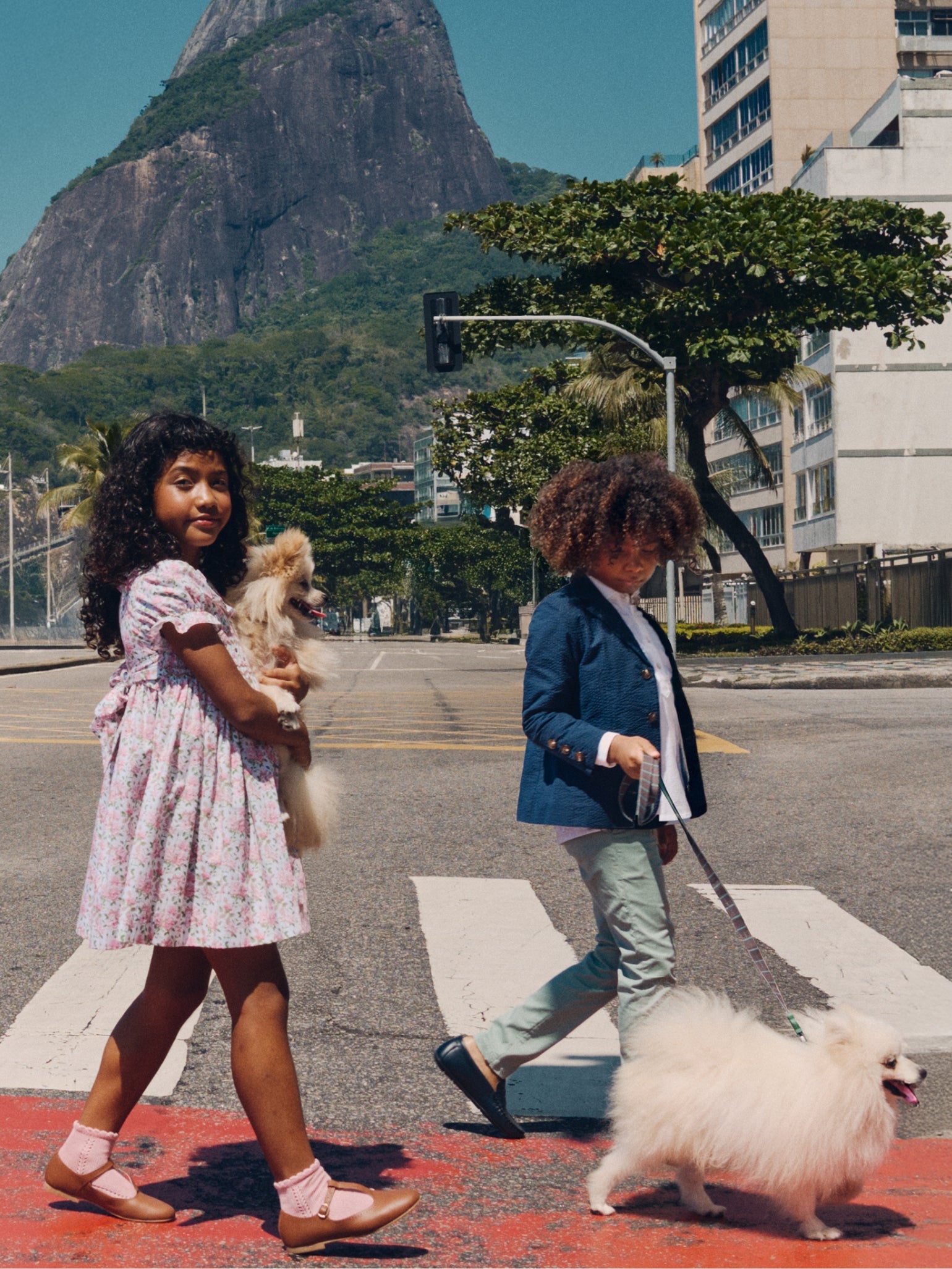 Navy Seersucker Sybil Boy Jacket