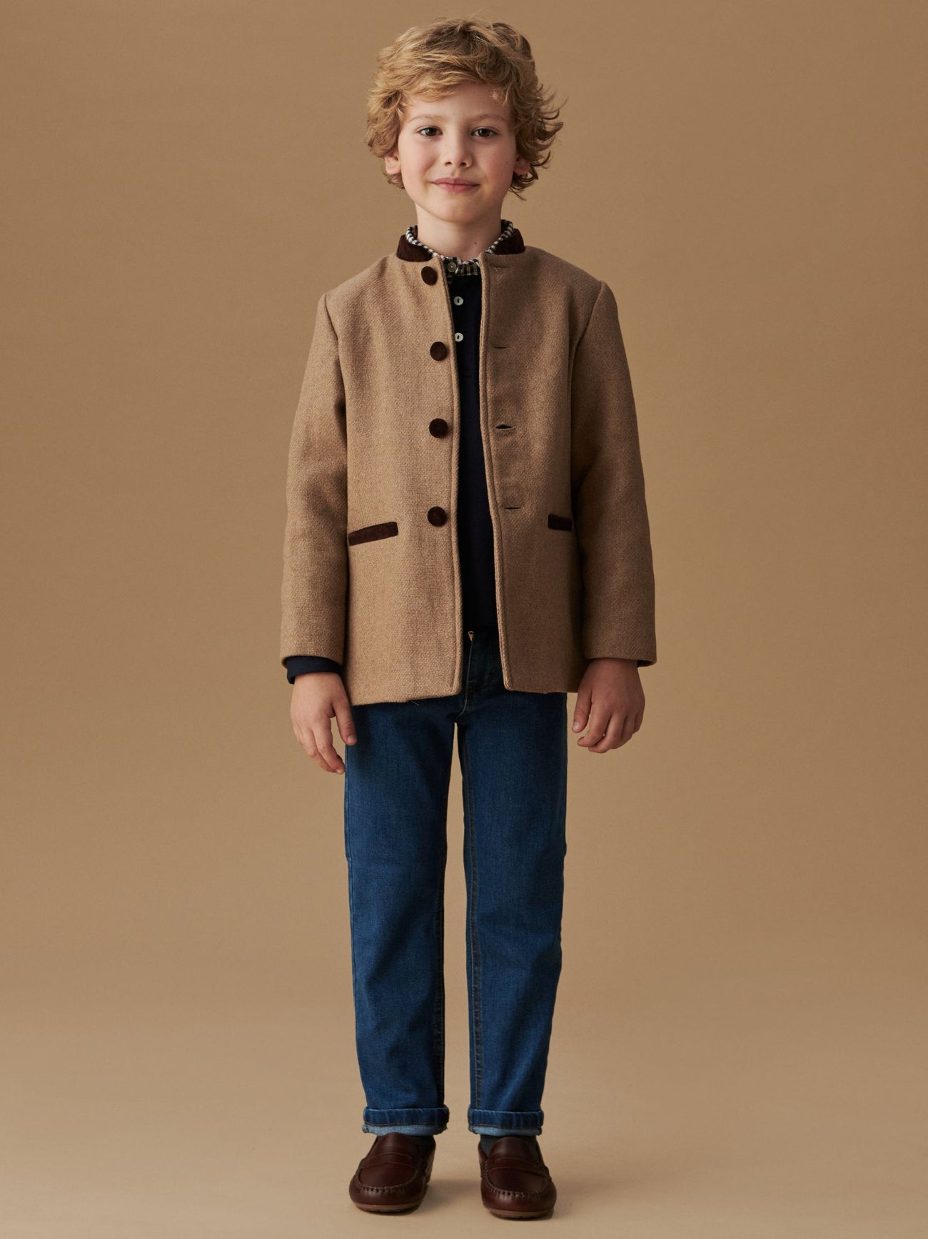Taupe Hugo Boy Jacket