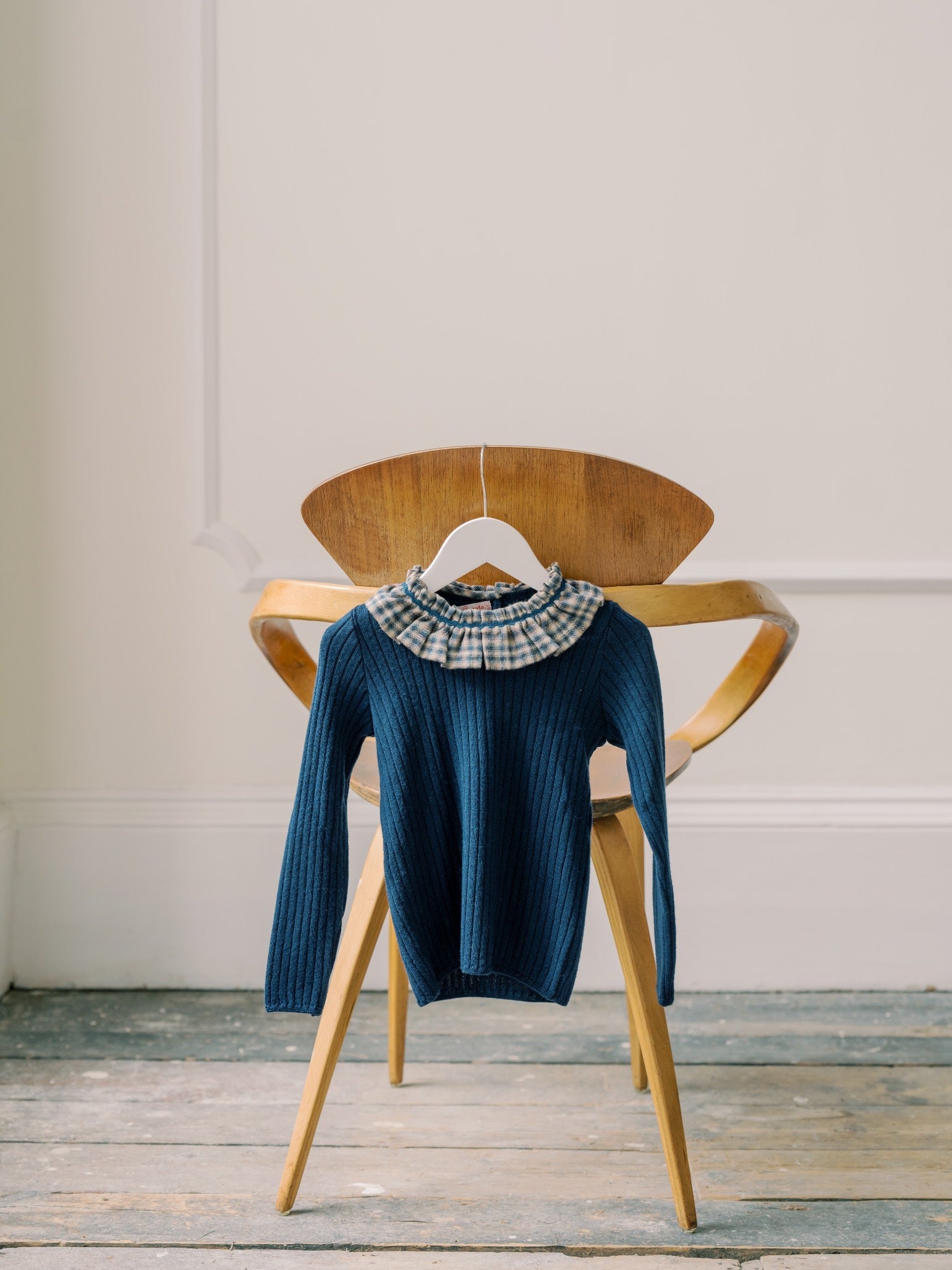 Navy Tavi Merino Girl Jumper