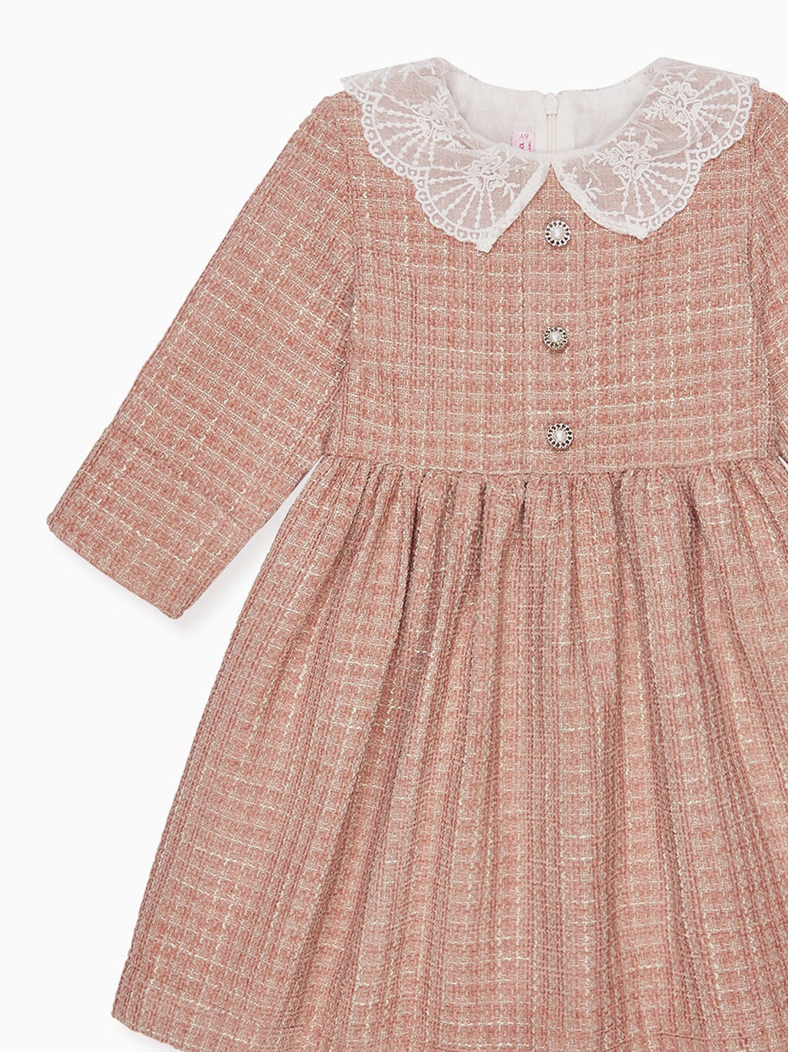 Pink Theodora Girl Dress