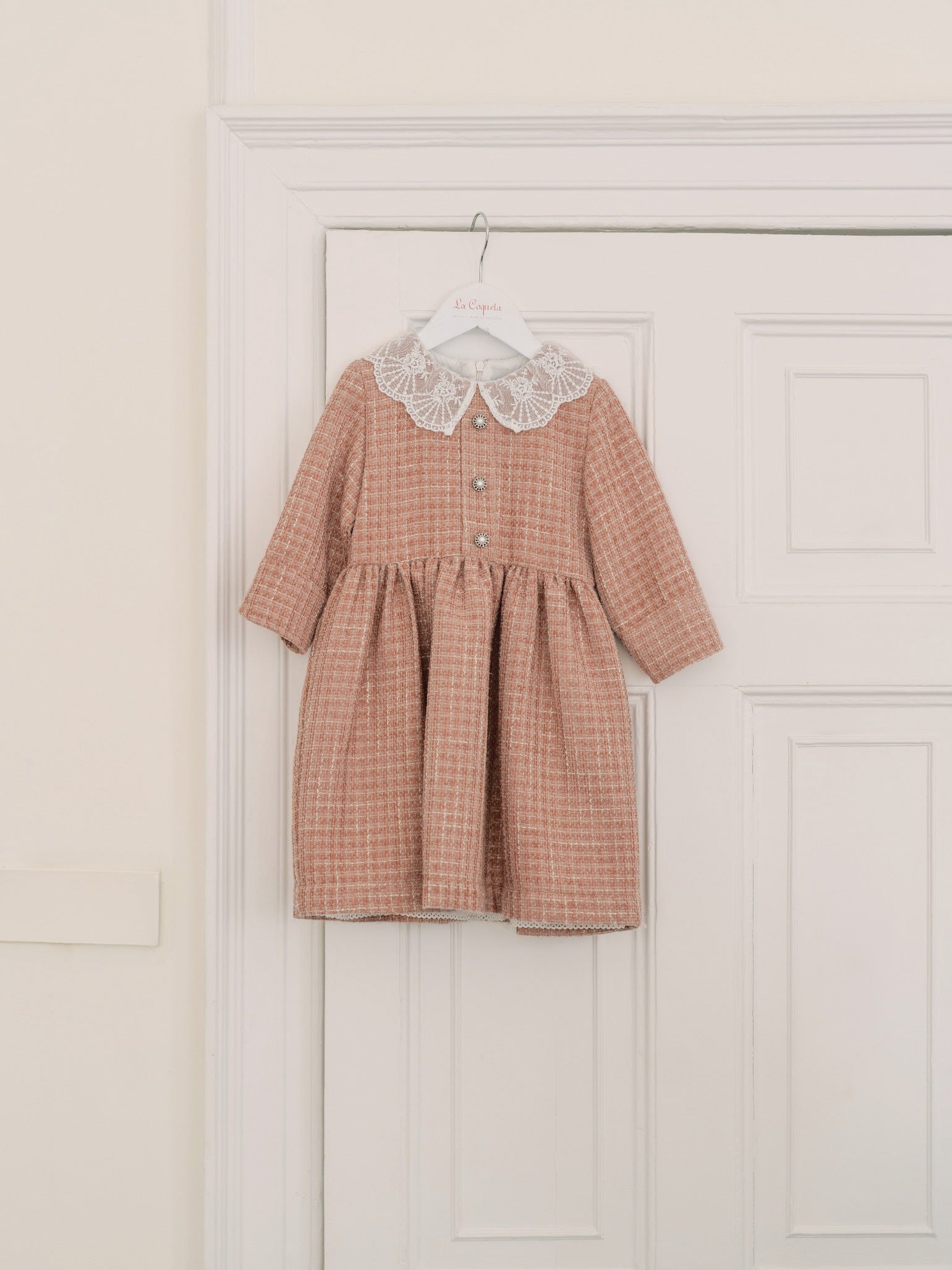 Pink Theodora Girl Dress