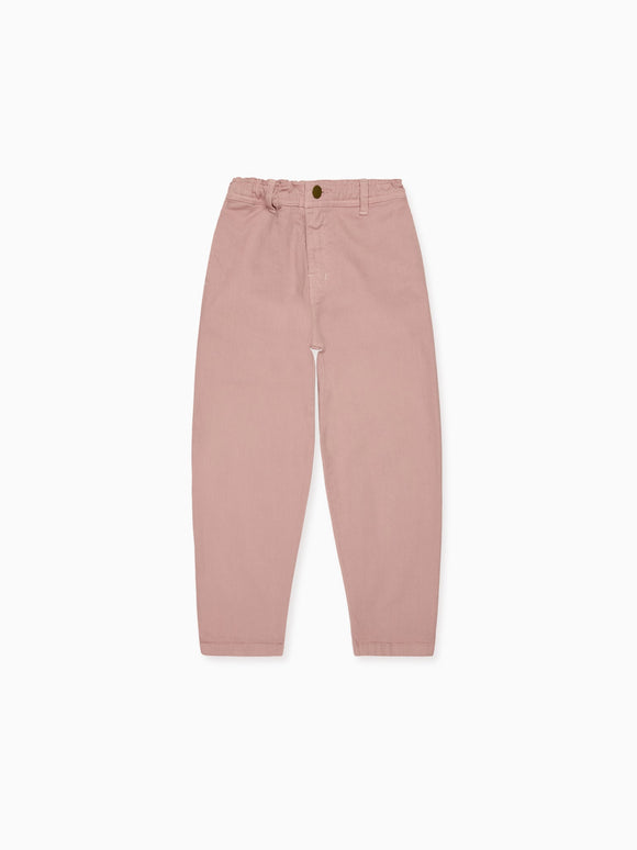 Pink Tierra Girl Barrel Jeans