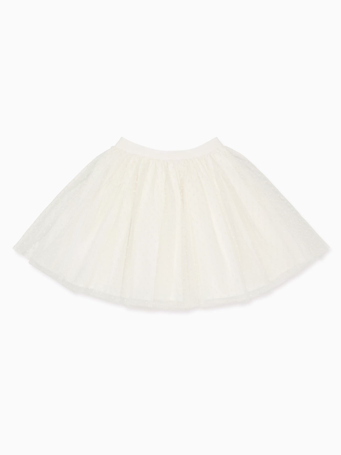 Ivory Tulipan Ceremony Girl Tulle Skirt
