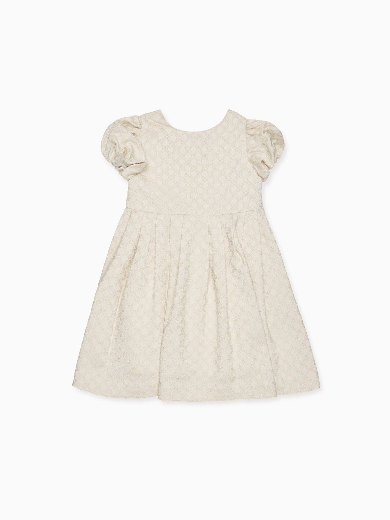Ivory Edith Jacquard Ceremony Girl Dress
